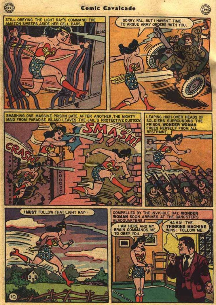 Read online Comic Cavalcade comic -  Issue #29 - 12