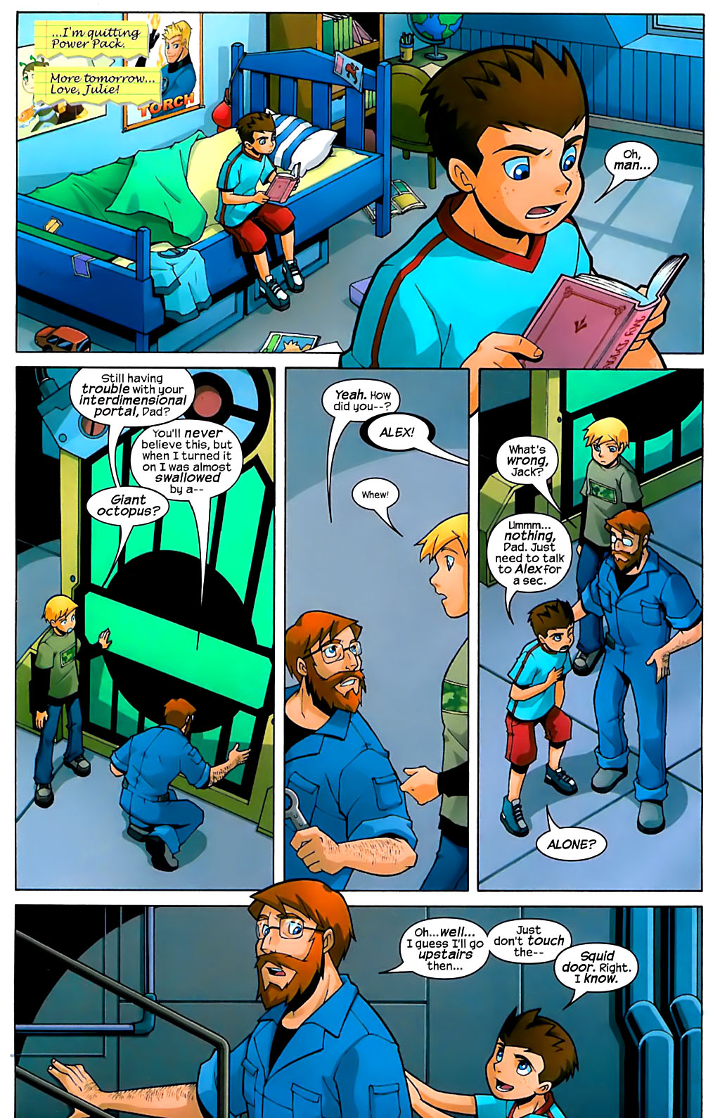 Read online Power Pack (2005) comic -  Issue #4 - 6