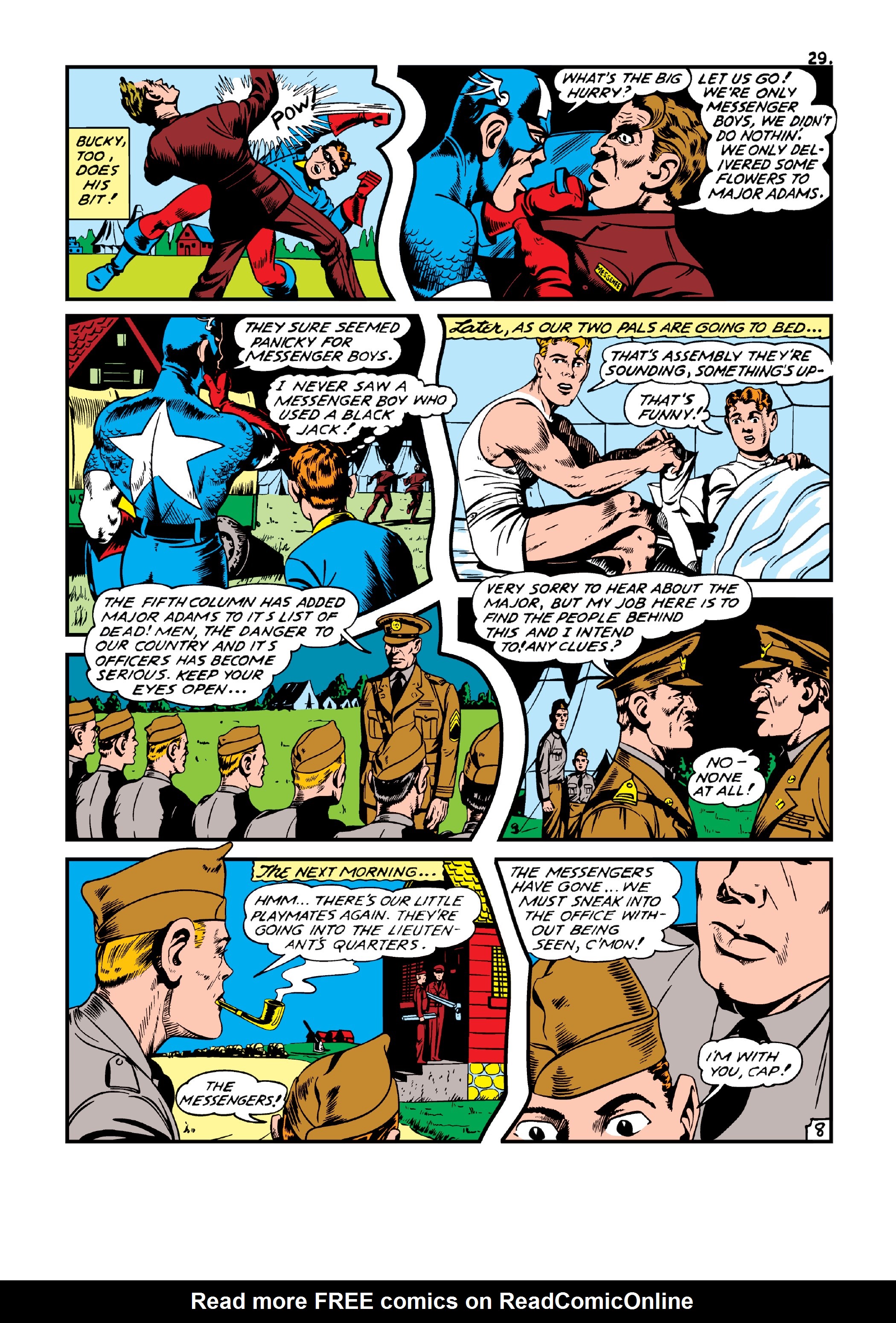 Read online Marvel Masterworks: Golden Age Captain America comic -  Issue # TPB 4 (Part 2) - 5