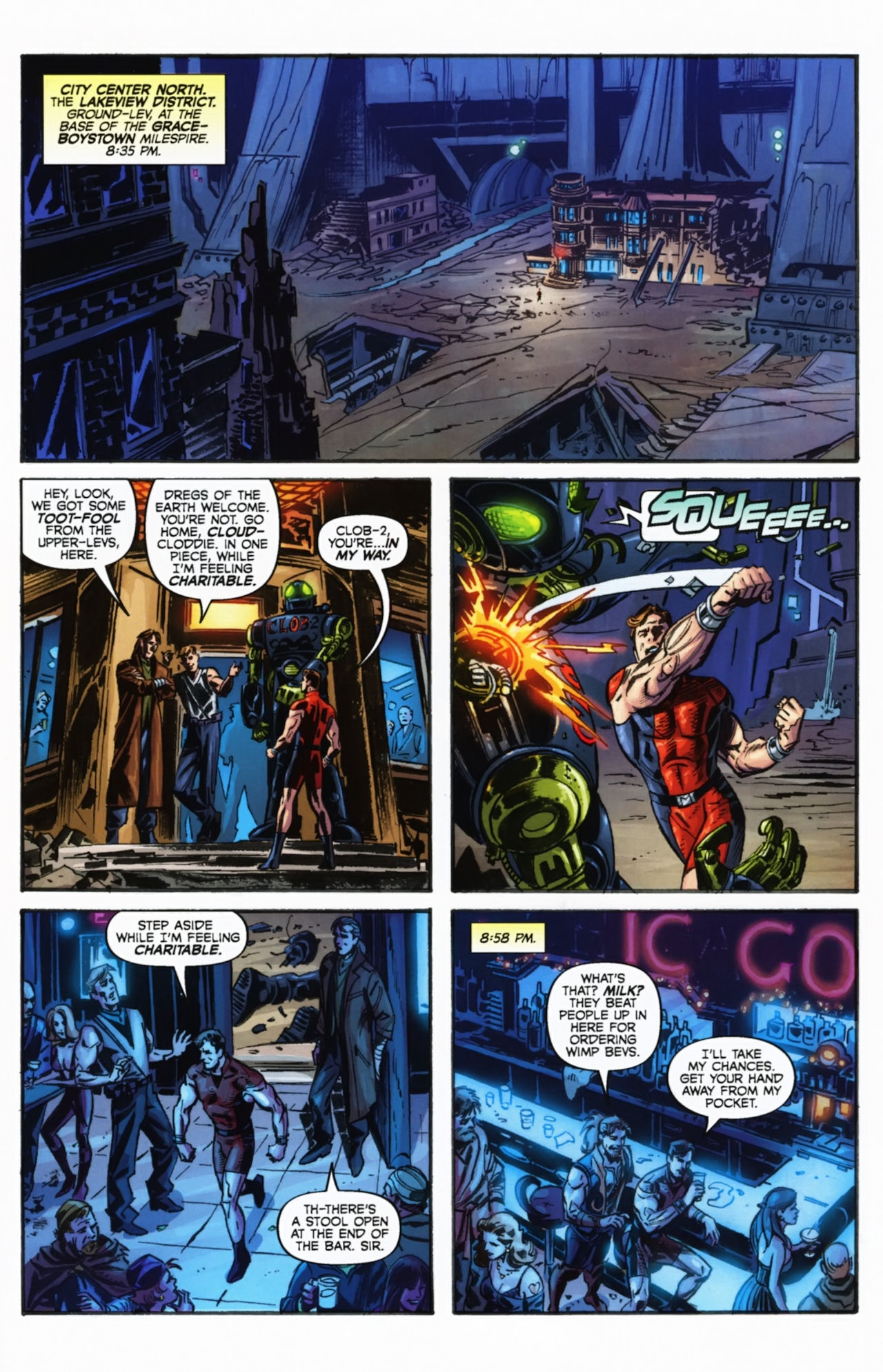 Read online Magnus, Robot Fighter (2010) comic -  Issue #3 - 17