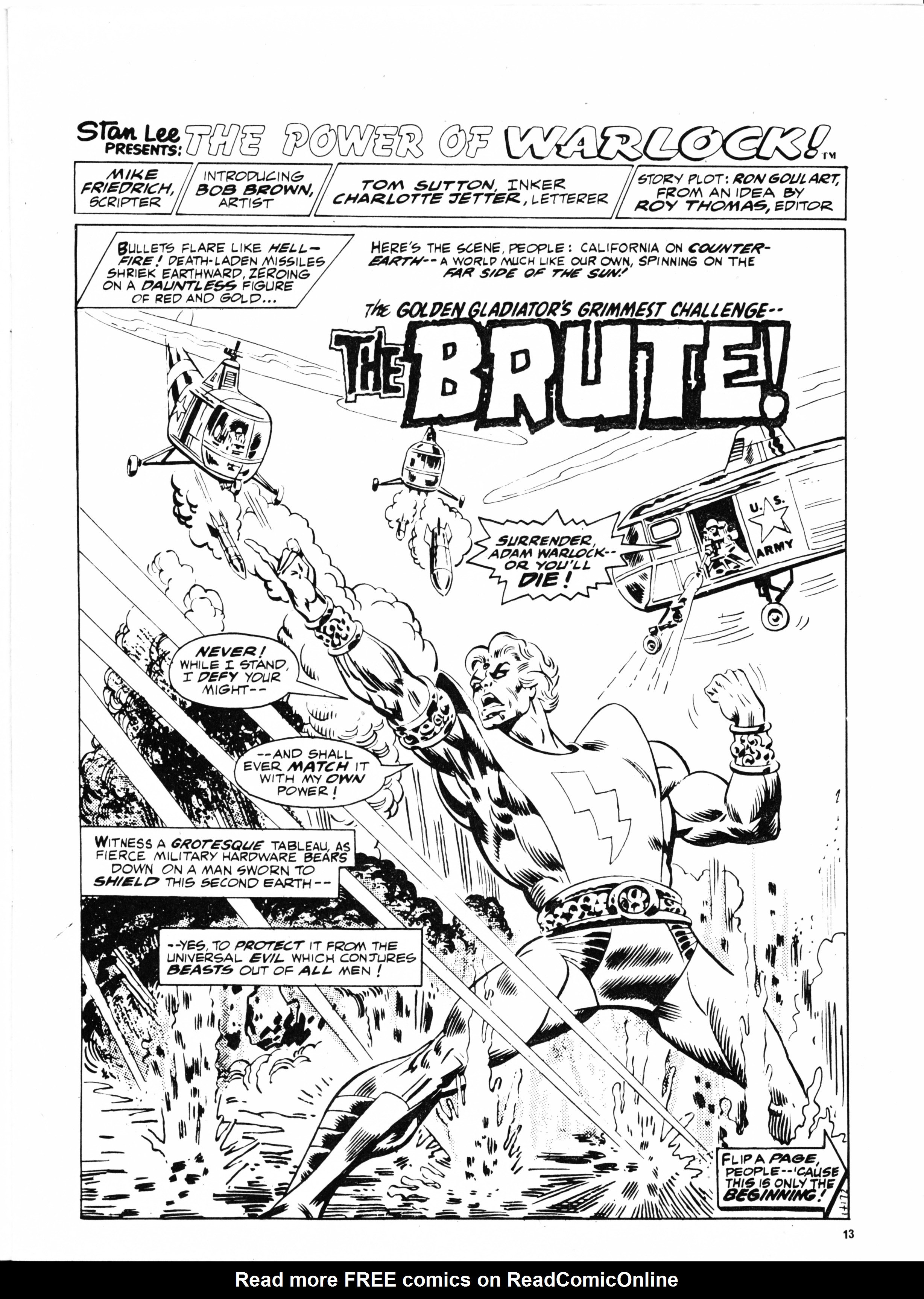 Read online Planet of the Apes (1974) comic -  Issue #49 - 13