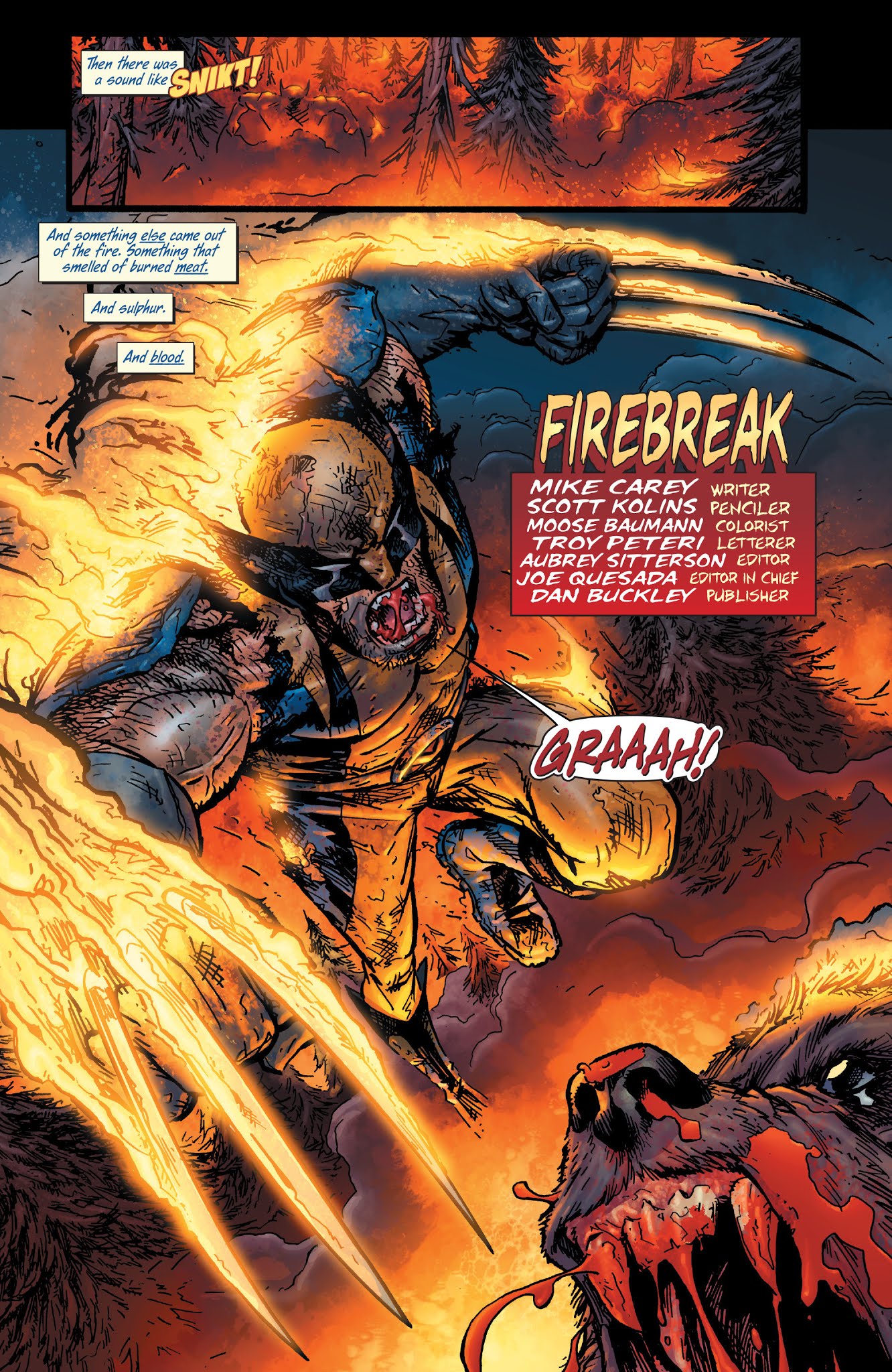Read online Wolverine: Firebreak comic -  Issue # Full - 4