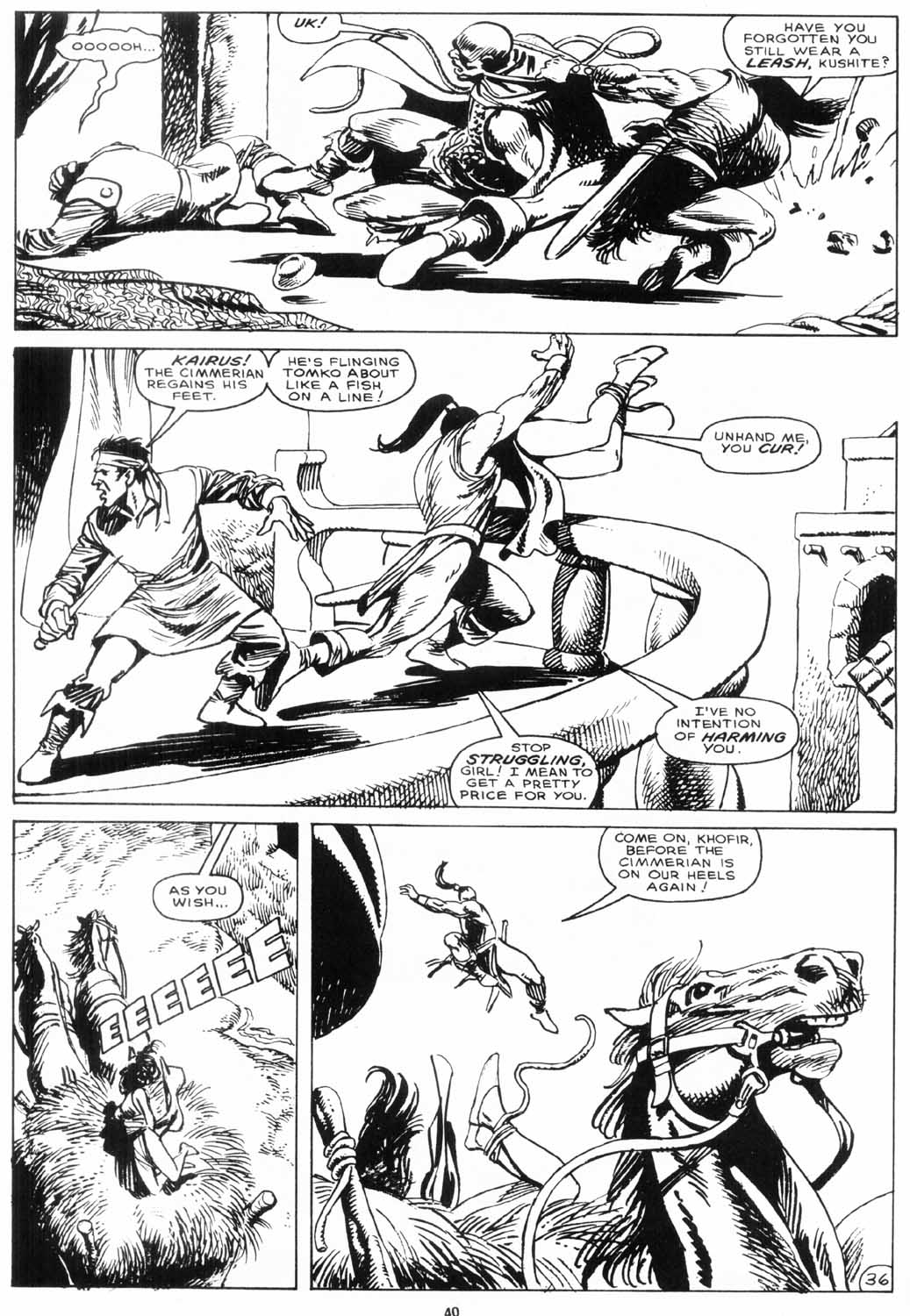 The Savage Sword Of Conan issue 156 - Page 40