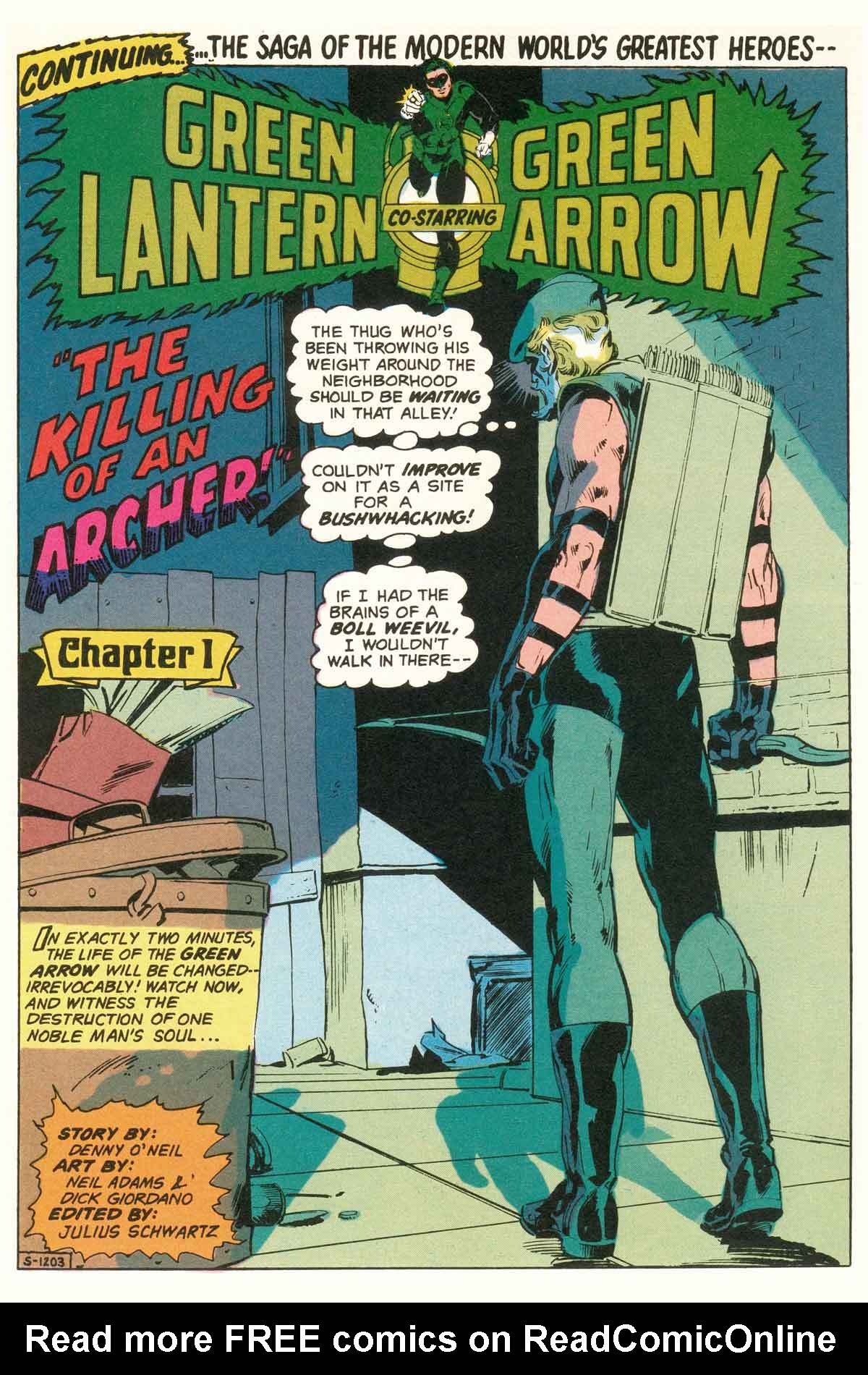 Read online Green Lantern/Green Arrow comic -  Issue #7 - 28