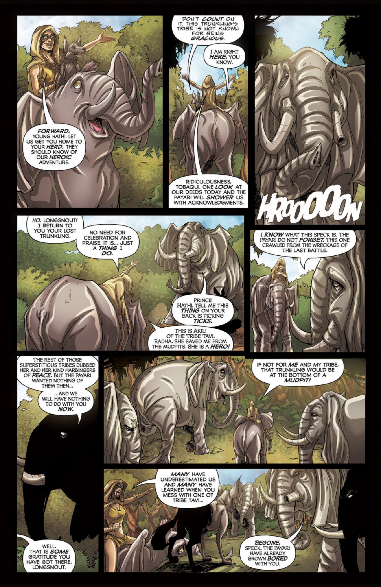 Read online Grimm Fairy Tales presents The Jungle Book: Last of the Species comic -  Issue #1 - 11