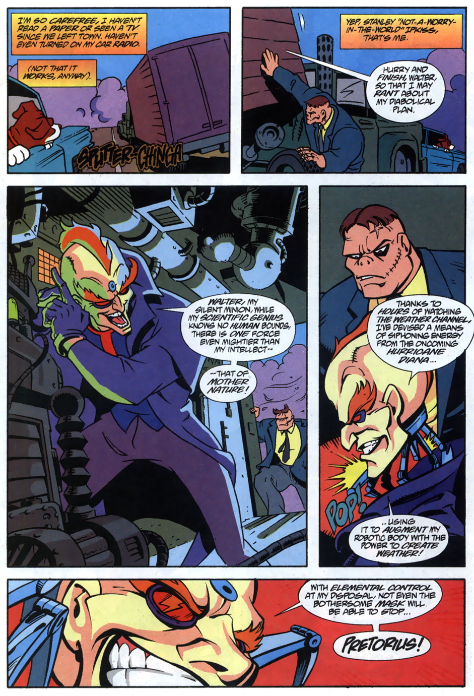 Read online Adventures Of The Mask comic -  Issue #5 - 5