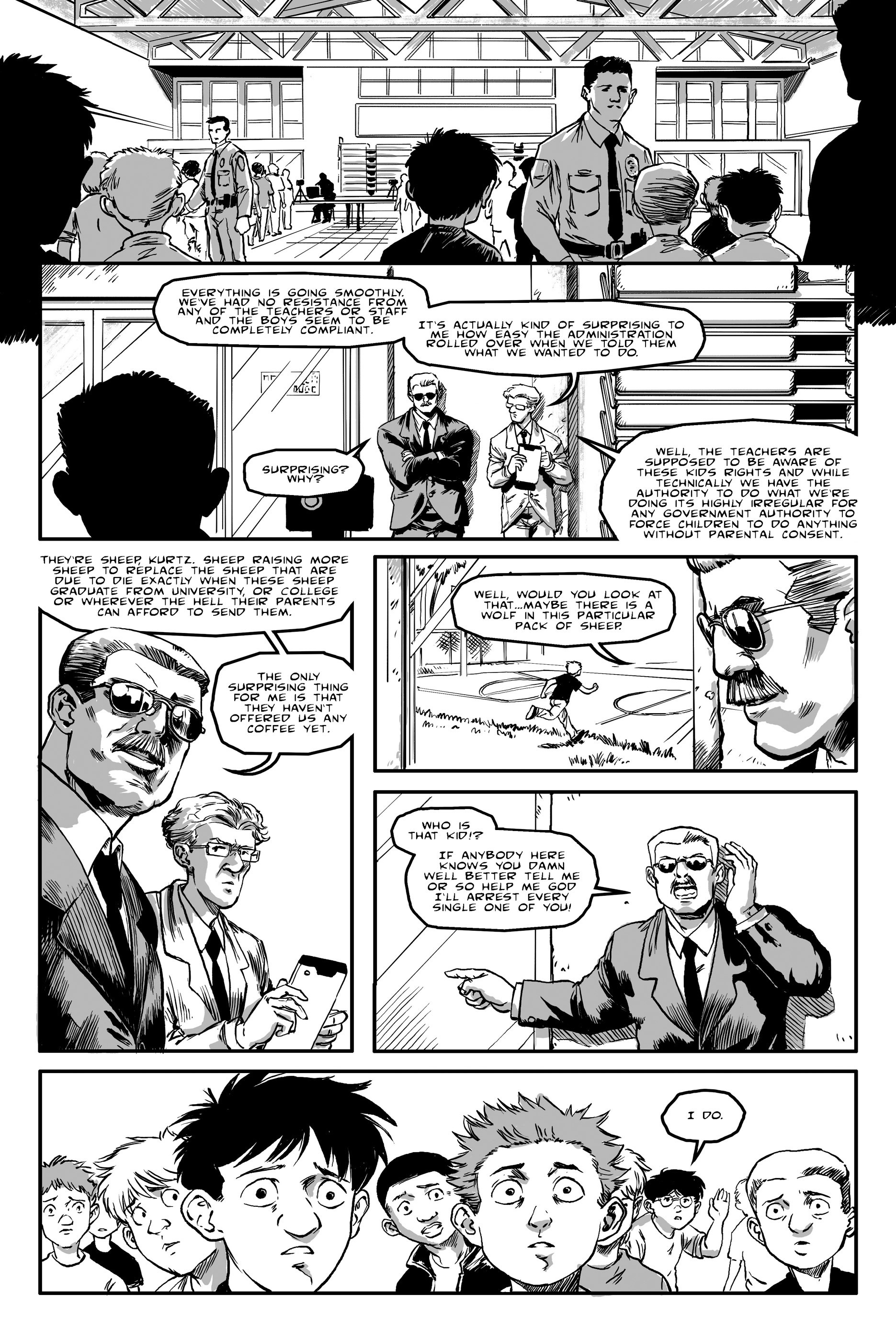 Read online Raygun comic -  Issue #3 - 18