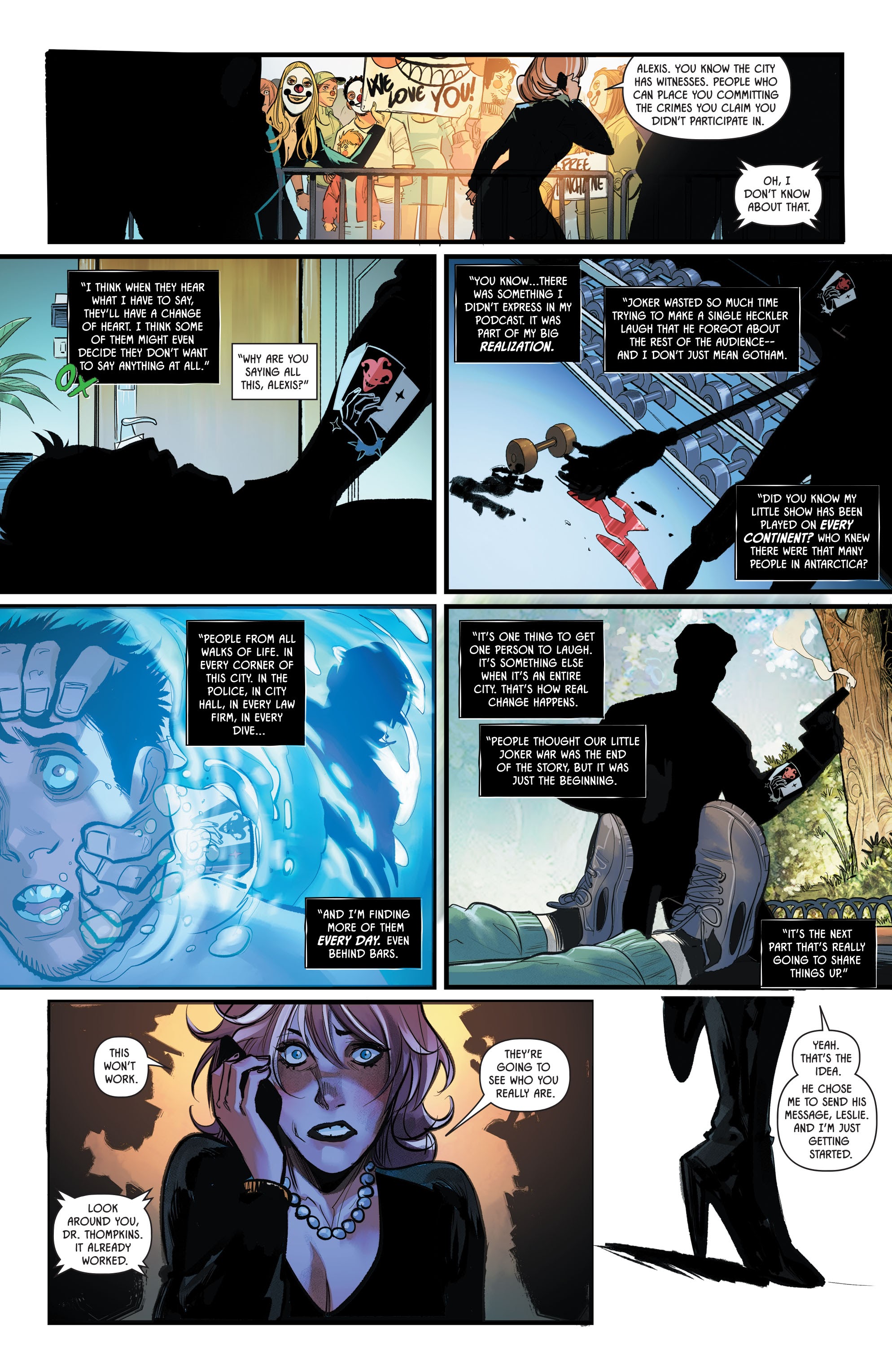 Read online Punchline (2020) comic -  Issue # Full - 35