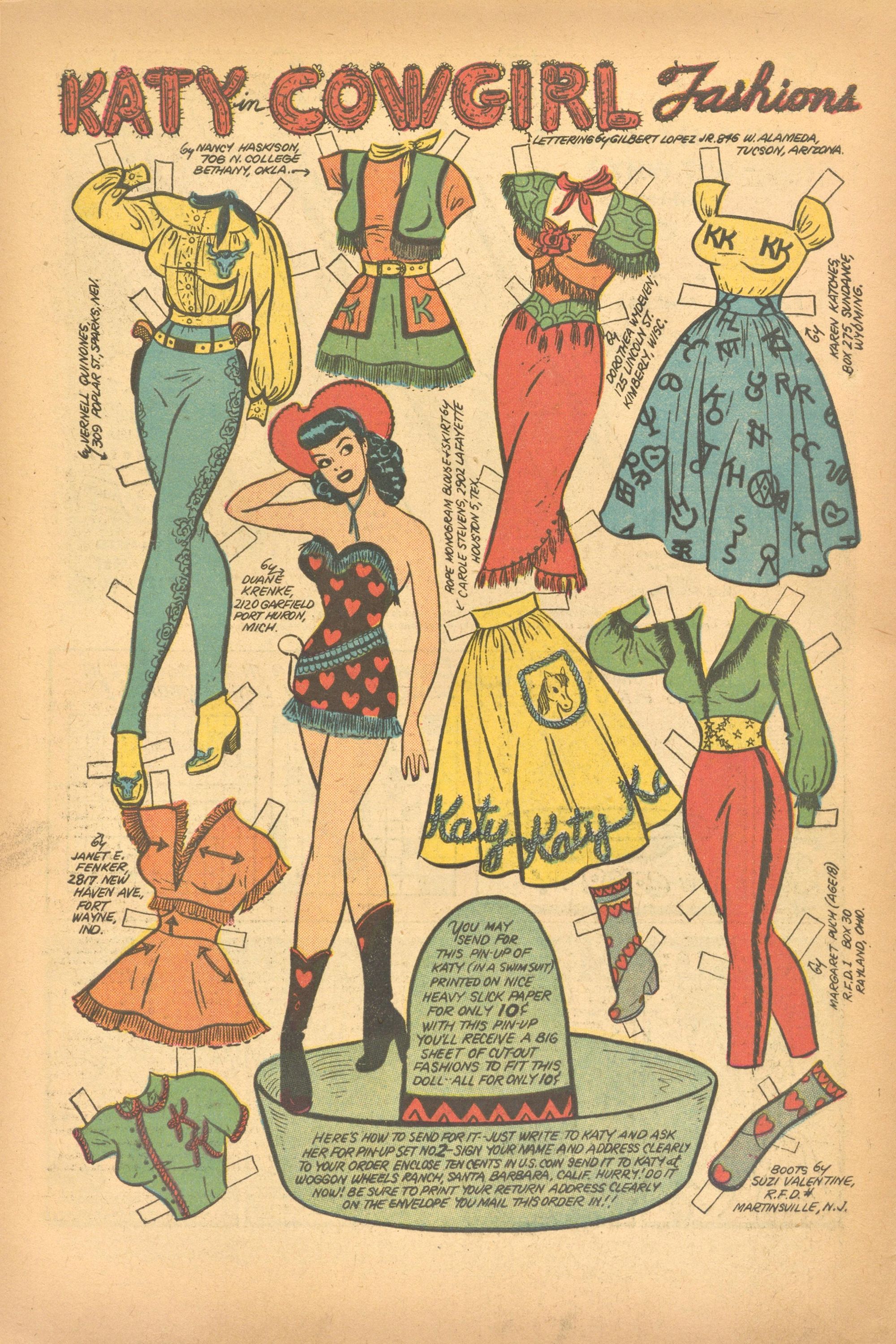 Read online Katy Keene (1949) comic -  Issue #23 - 34