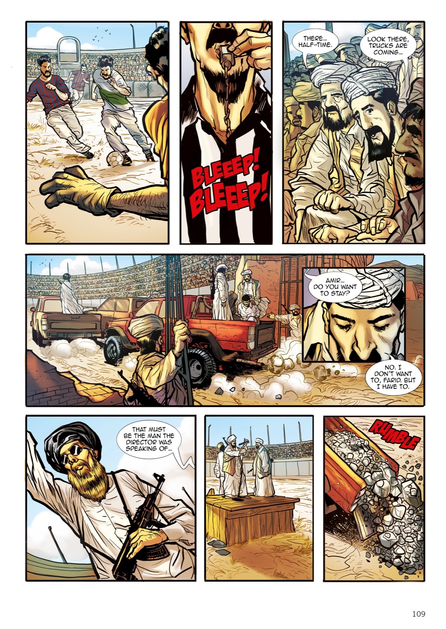 Read online The Kite Runner comic -  Issue # TPB - 110