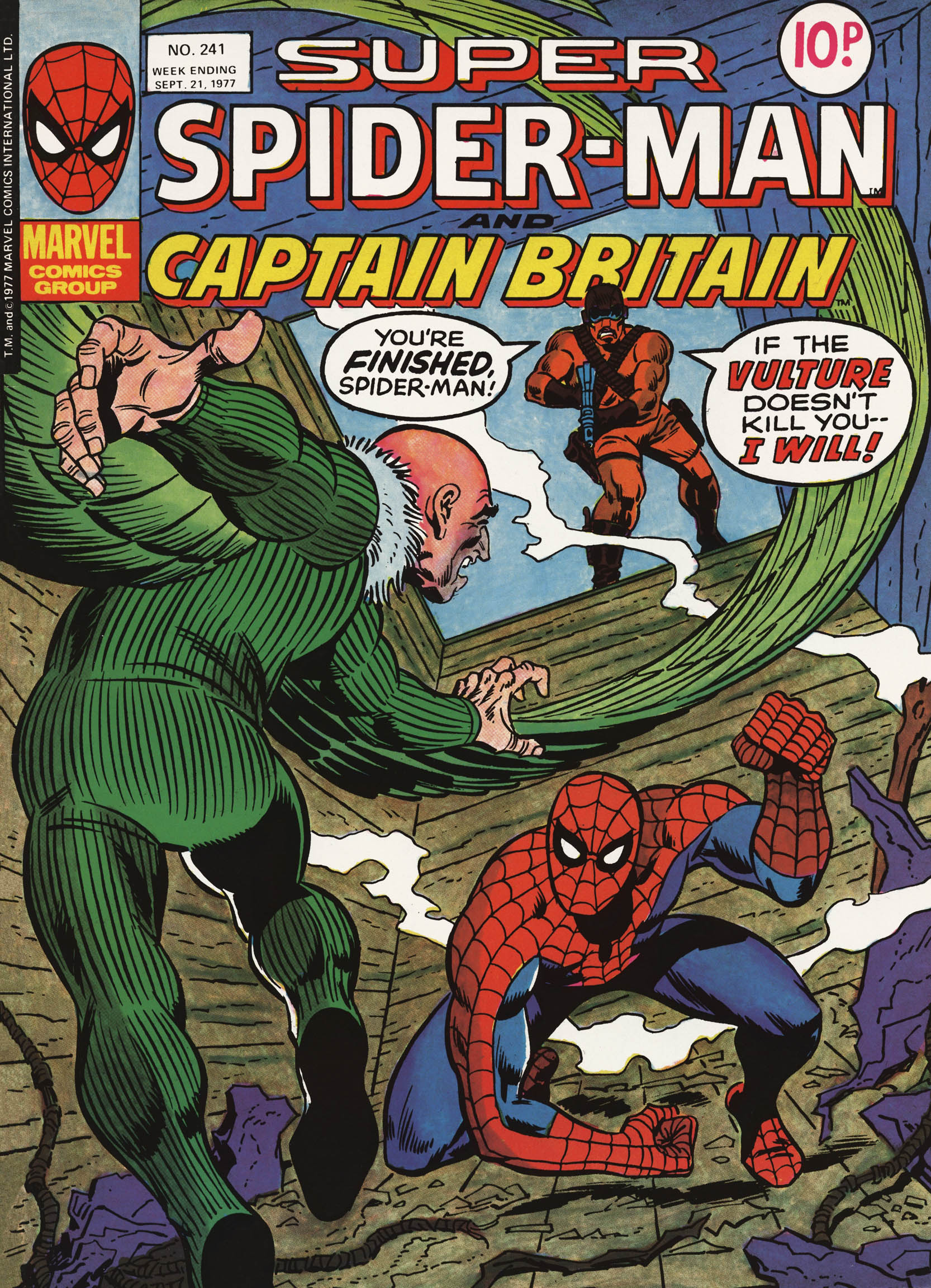 Read online Super Spider-Man and Captain Britain comic -  Issue #241 - 1