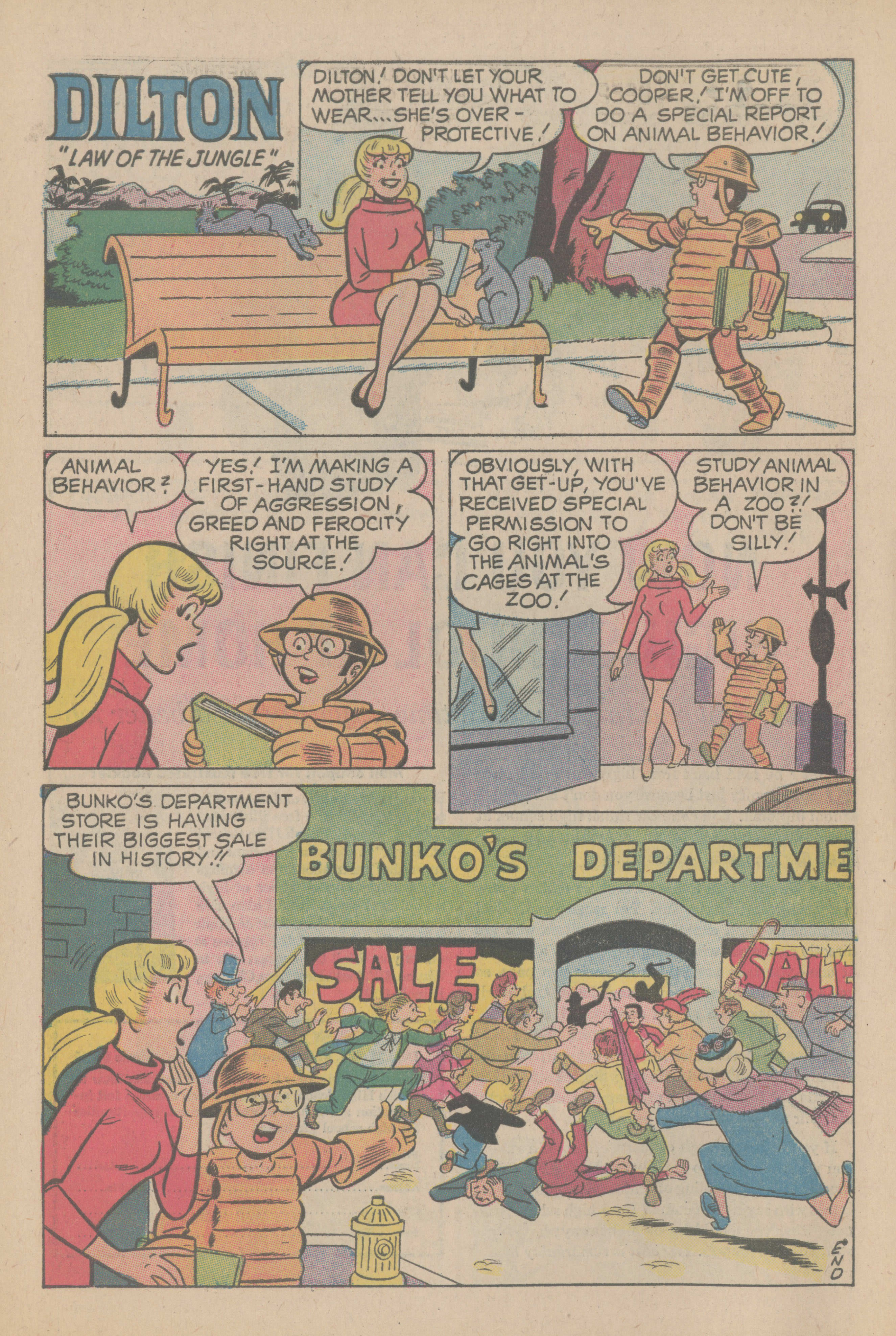 Read online Archie's Joke Book Magazine comic -  Issue #148 - 10