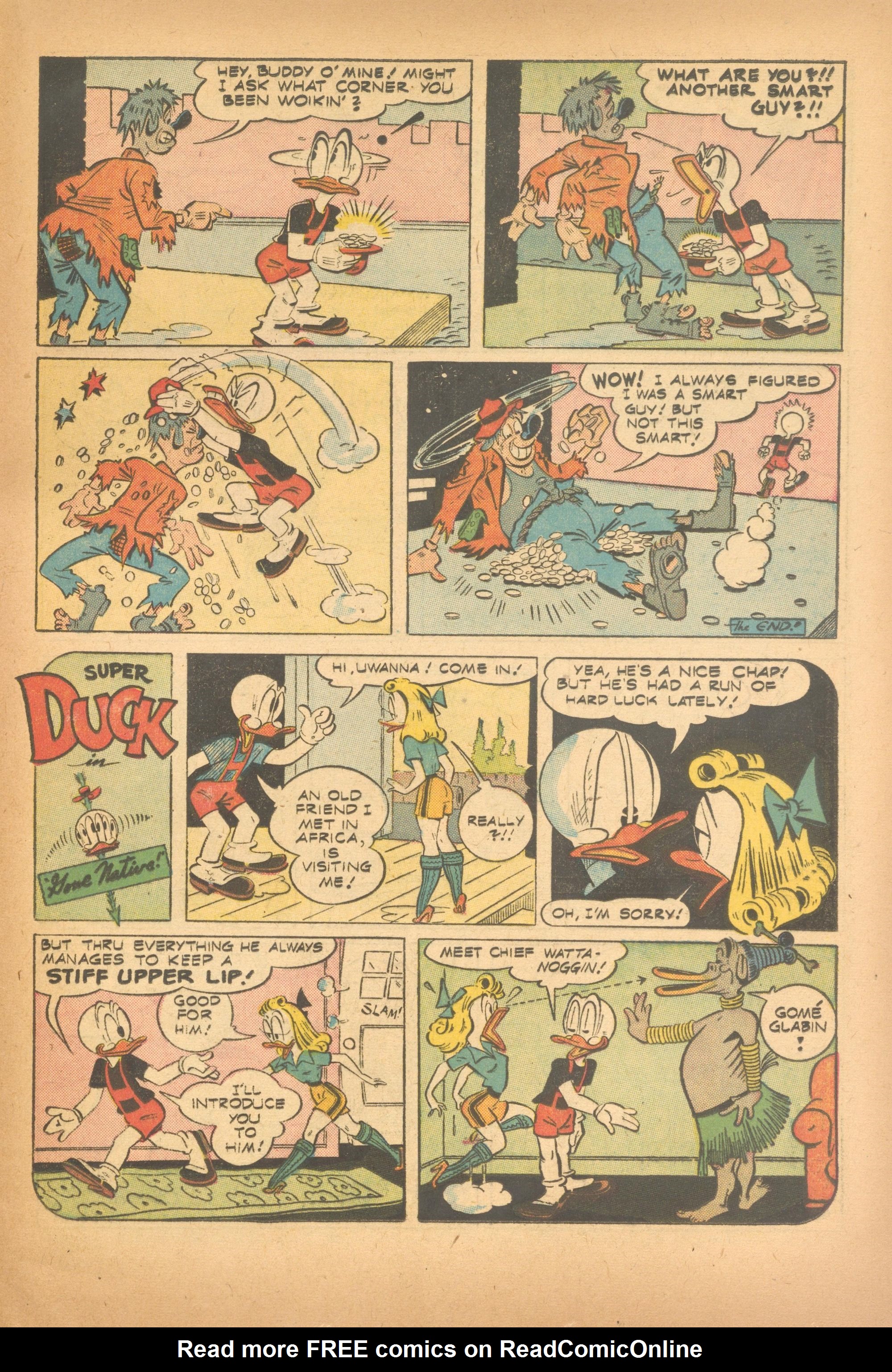Read online Super Duck Comics comic -  Issue #62 - 25