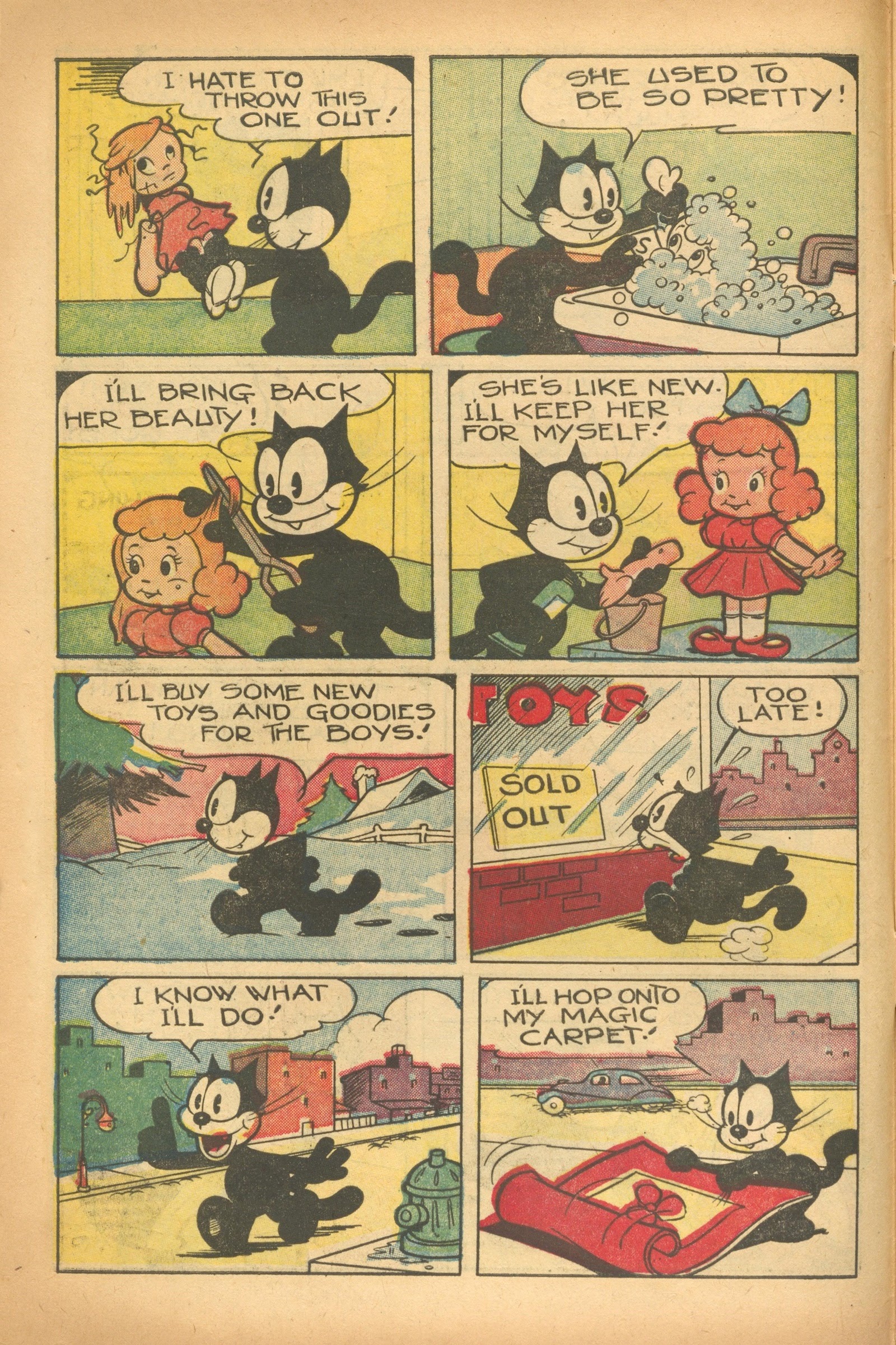 Read online Felix the Cat (1951) comic -  Issue #27 - 6
