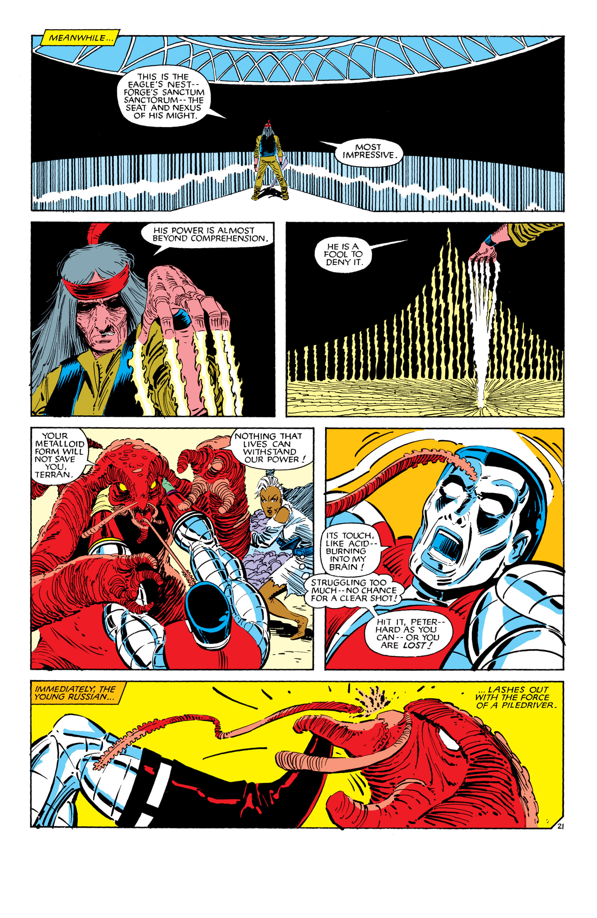 Read online Uncanny X-Men (1963) comic -  Issue #187 - 22