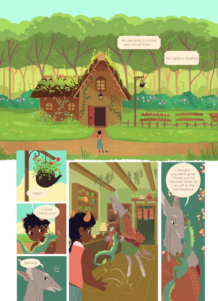 Read online The Tea Dragon Series comic -  Issue # The Tea Dragon Society - 13