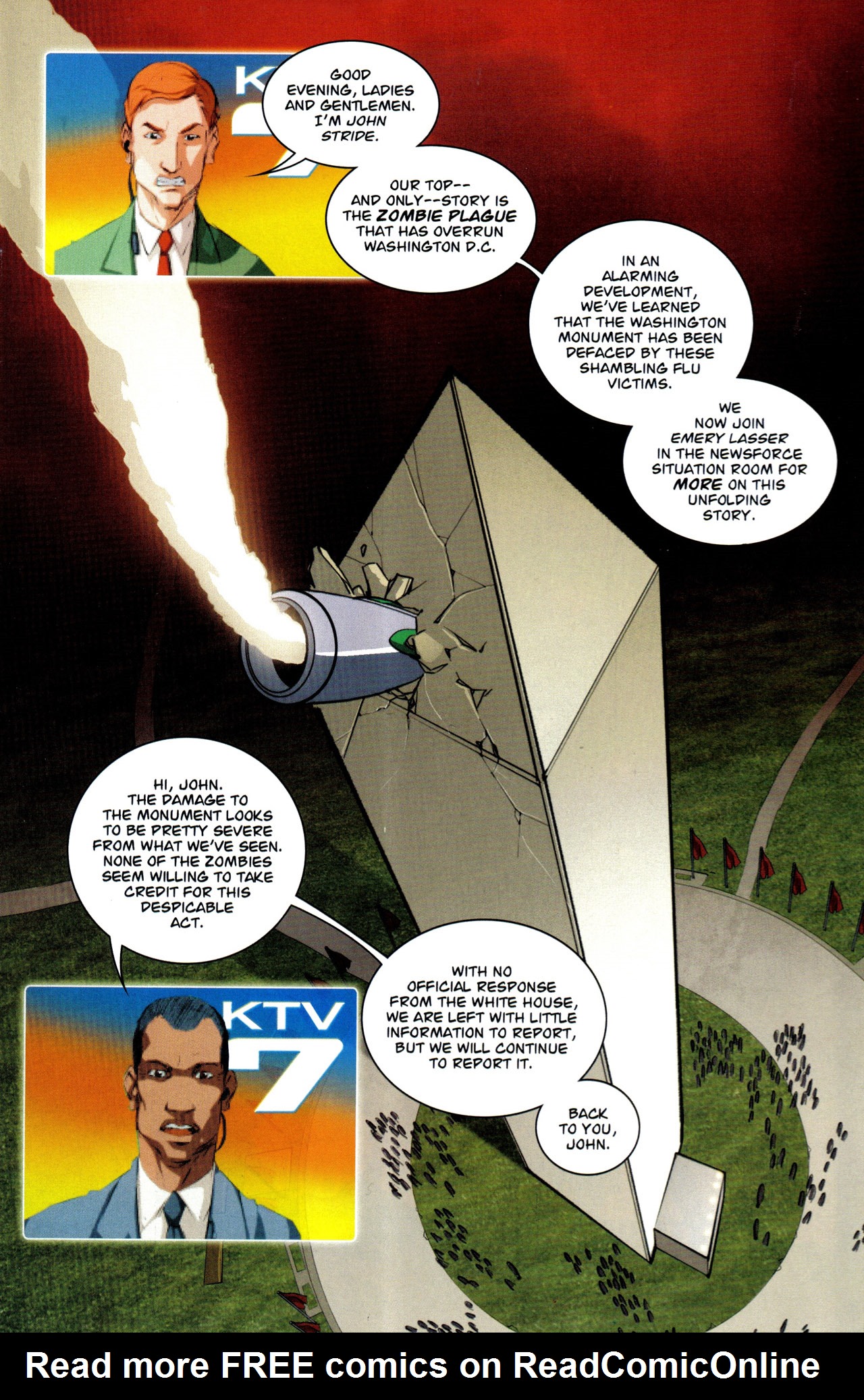 Read online President Evil comic -  Issue #3 - 3