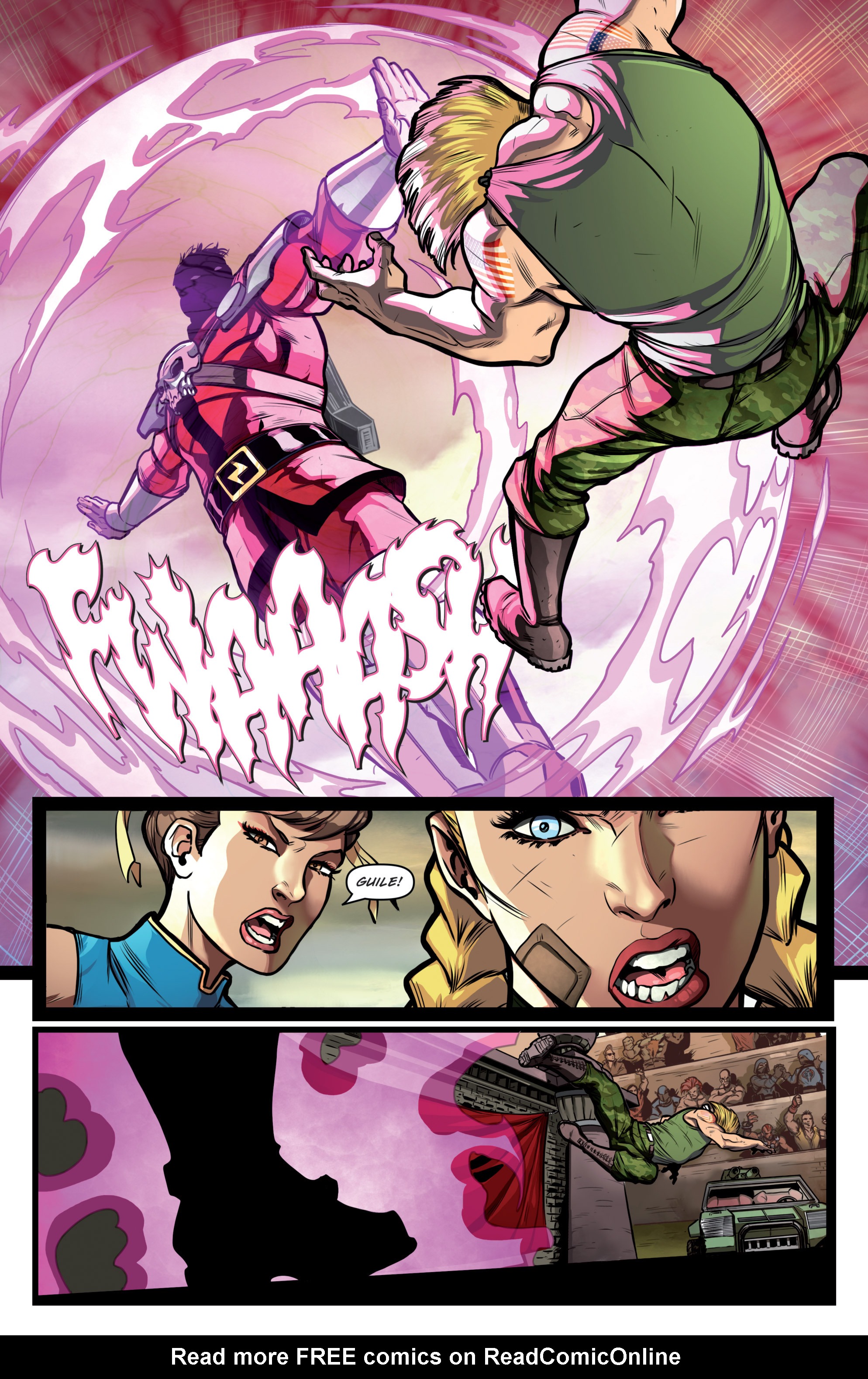 Read online Street Fighter X G.I. Joe comic -  Issue #4 - 18