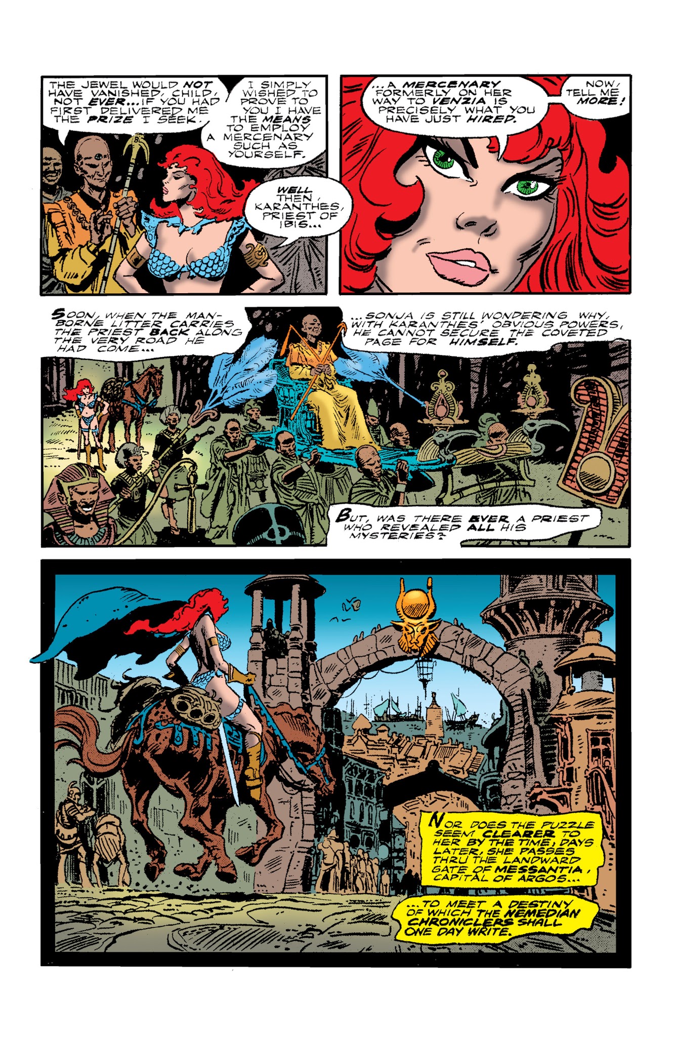 Read online The Adventures of Red Sonja comic -  Issue # TPB 1 - 103