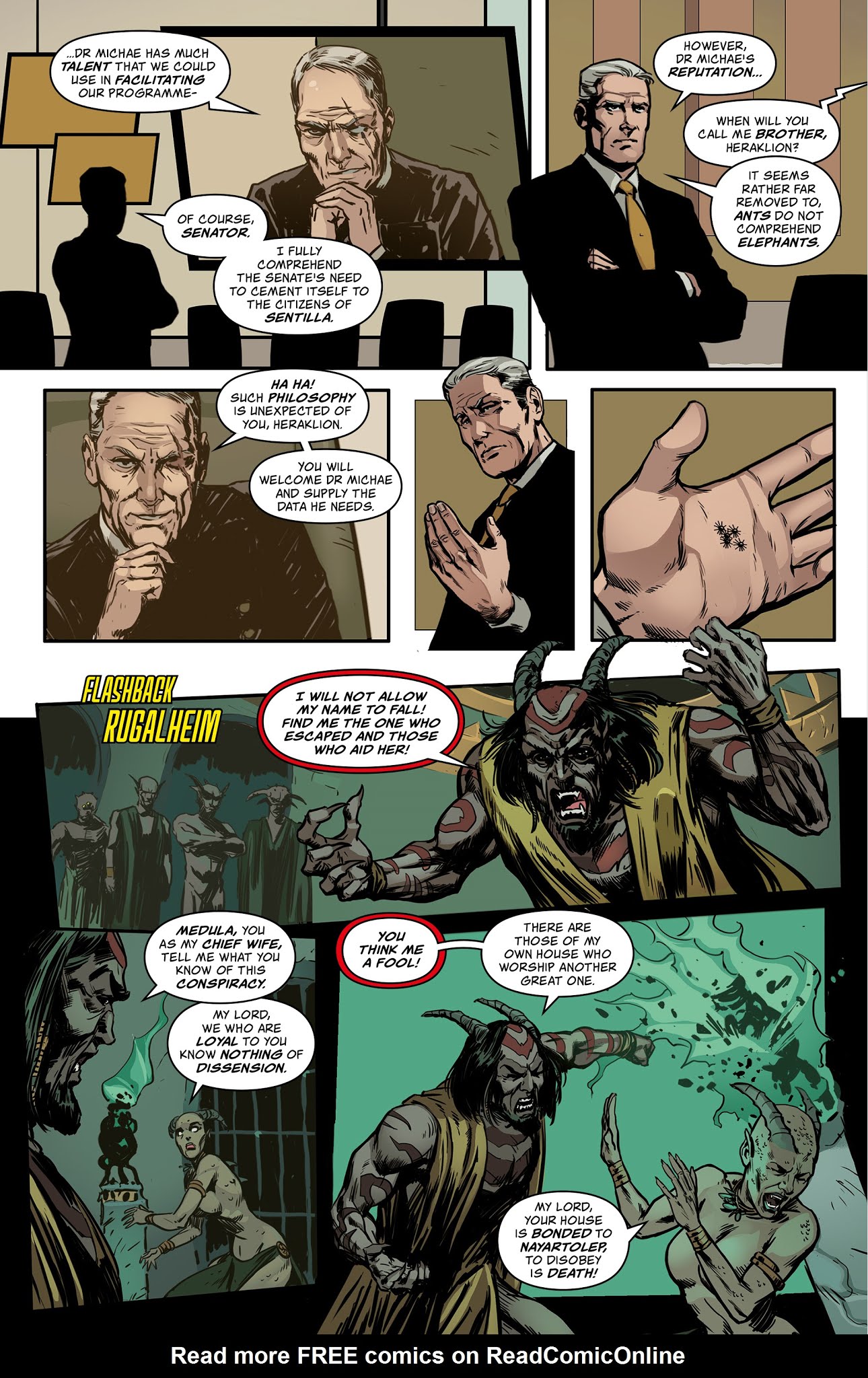 Read online Titan comic -  Issue #1 - 21