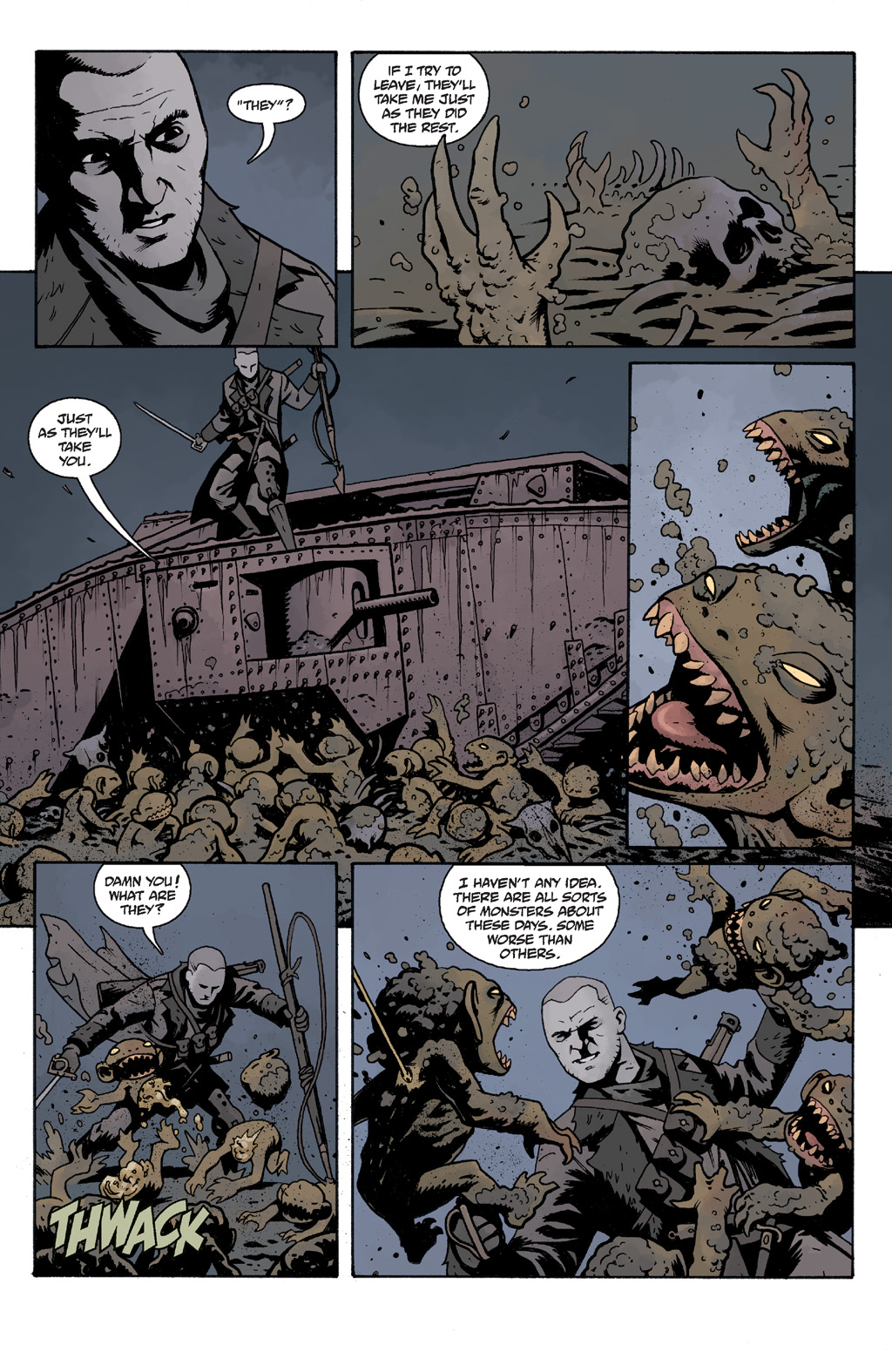 Read online Baltimore: The Widow and the Tank comic -  Issue # Full - 22