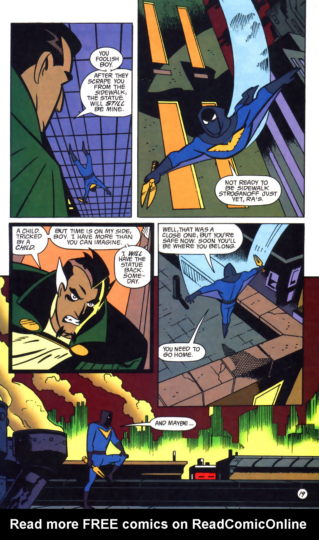Read online The Batman Adventures: The Lost Years comic -  Issue #5 - 21