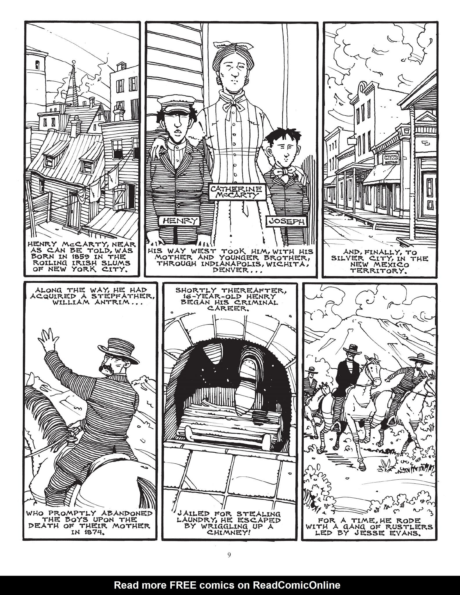Read online The True Death of Billy the Kid comic -  Issue # TPB - 7