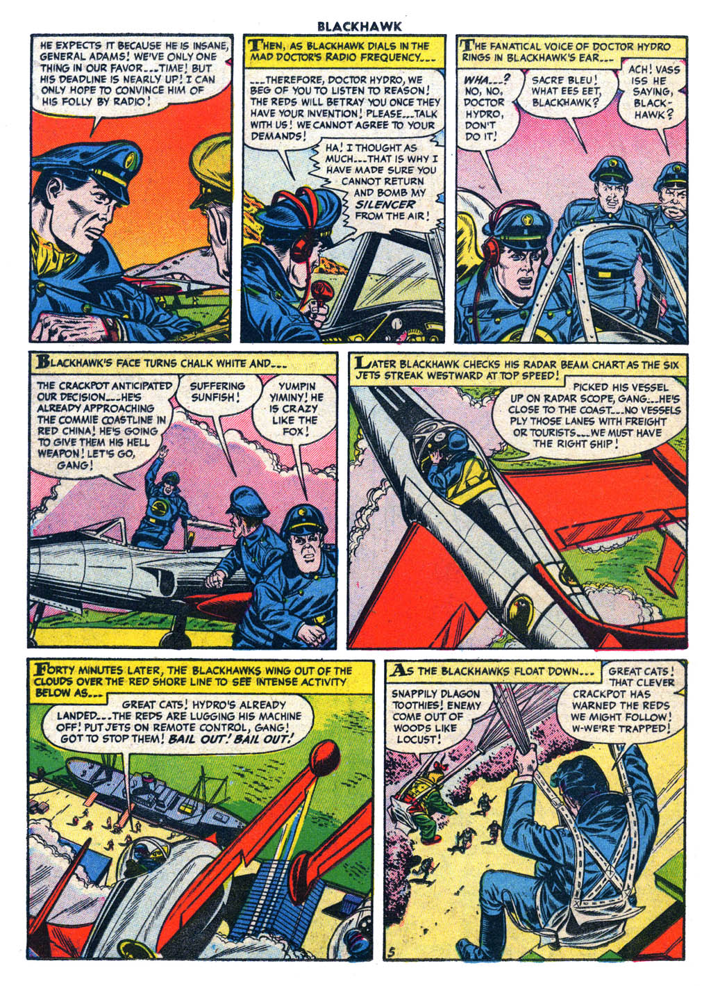 Read online Blackhawk (1957) comic -  Issue #88 - 22