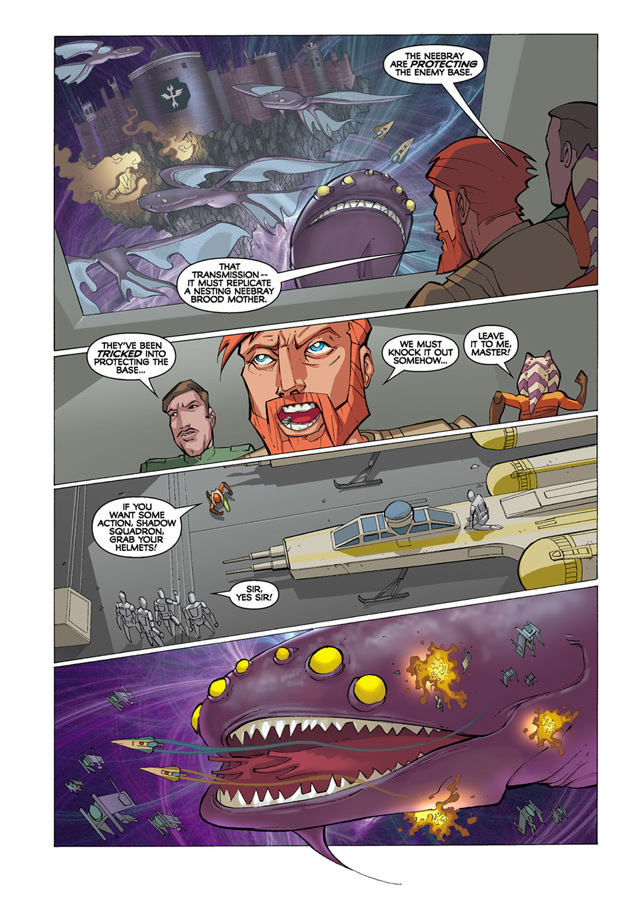 Read online Star Wars: The Clone Wars comic -  Issue #12 - 13