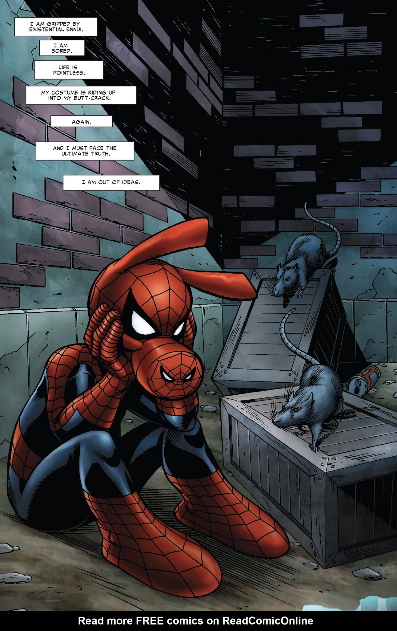 Read online Ultimate Civil War: Spider-Ham comic -  Issue # Full - 3