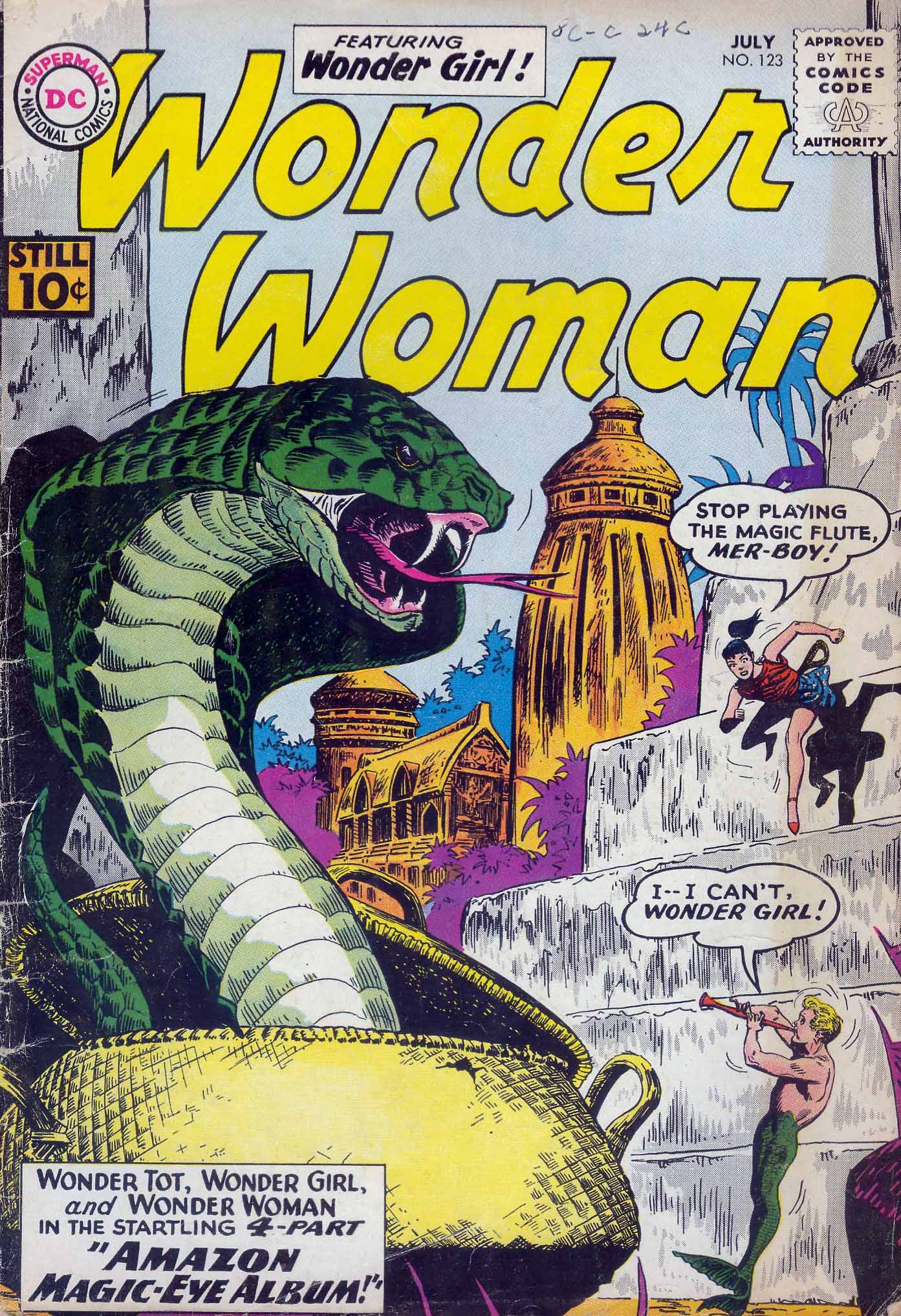 Read online Wonder Woman (1942) comic -  Issue #123 - 1