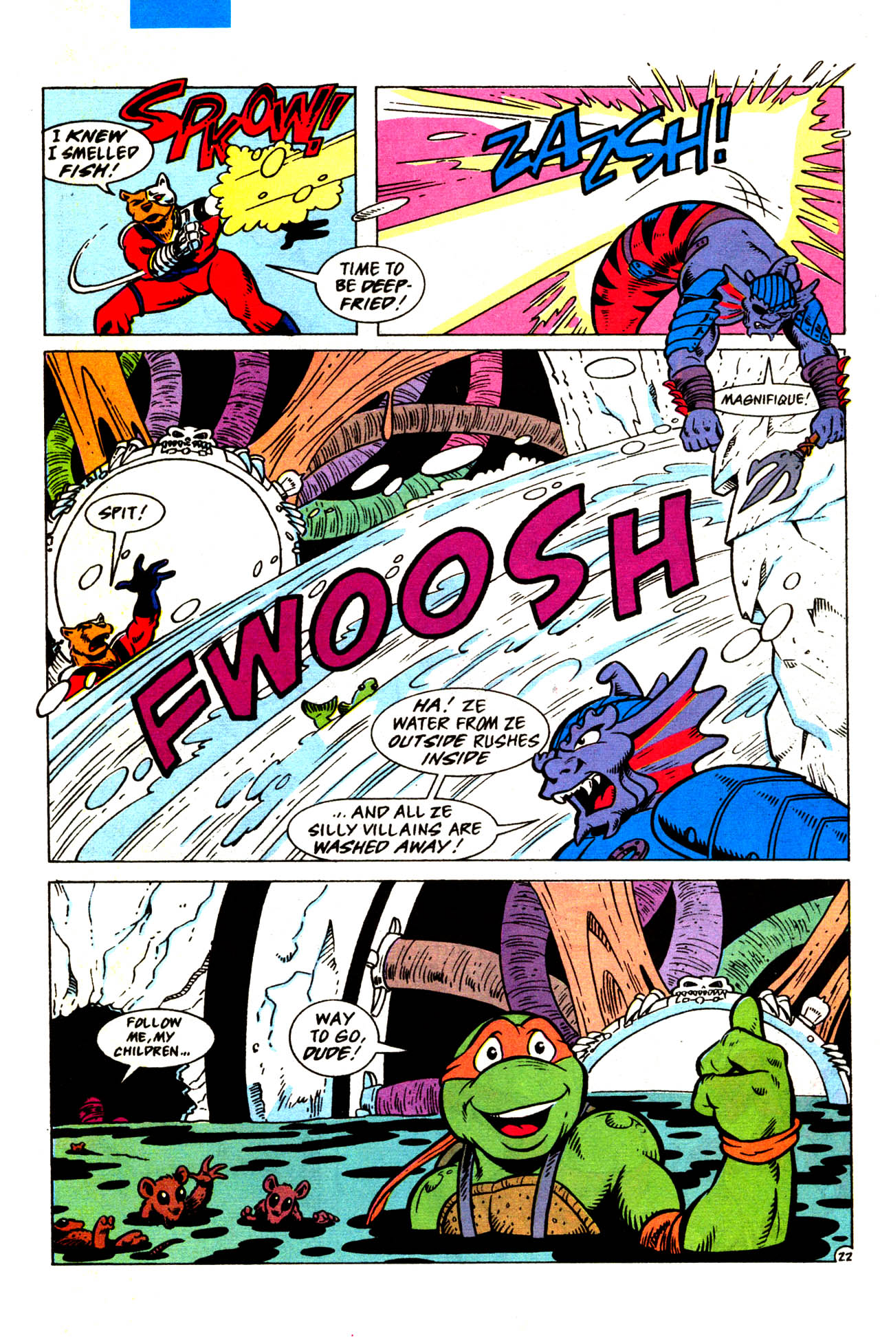 Read online Teenage Mutant Ninja Turtles Adventures (1989) comic -  Issue #44 - 25