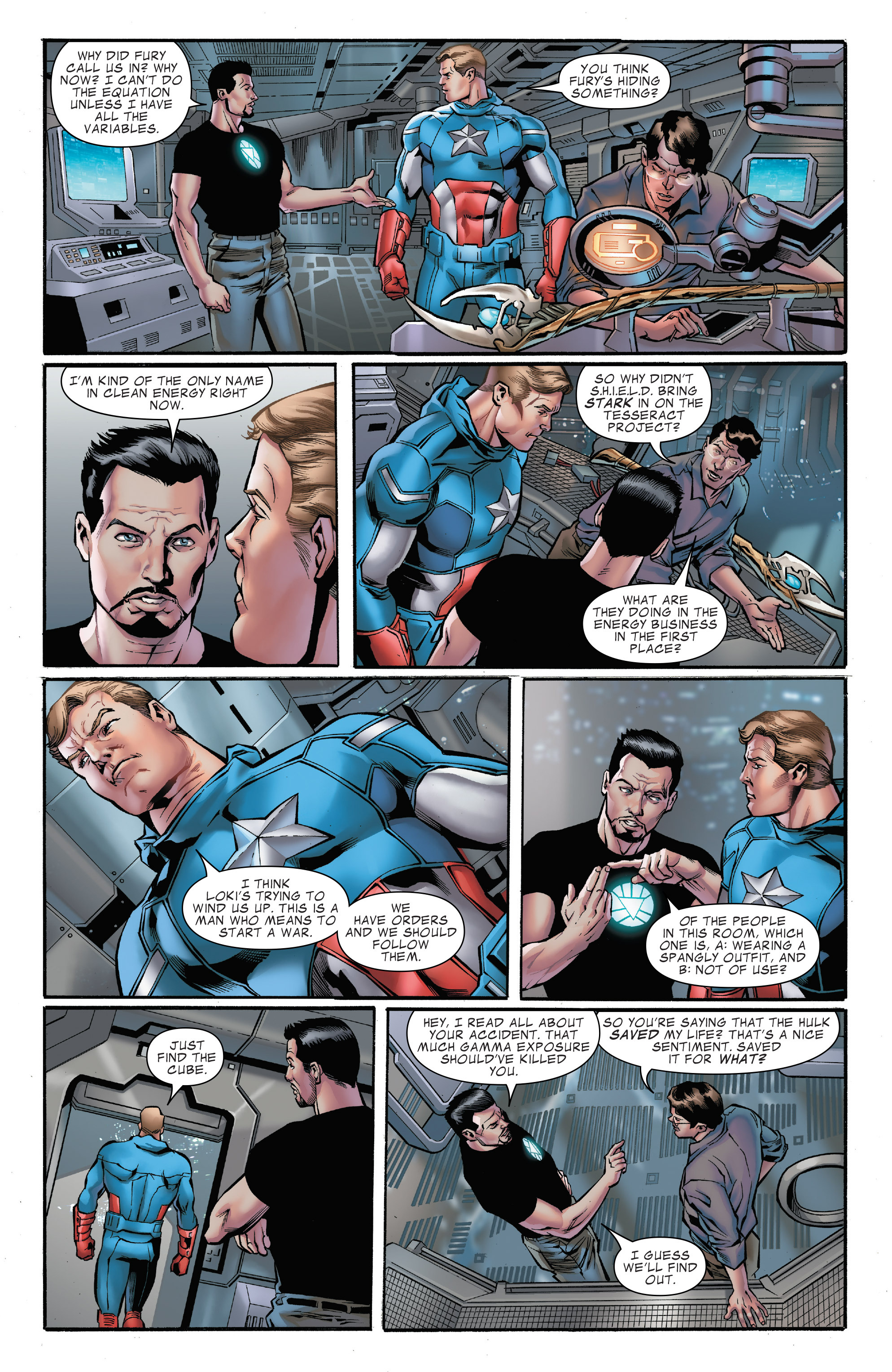 Read online Marvel's The Avengers comic -  Issue #1 - 19