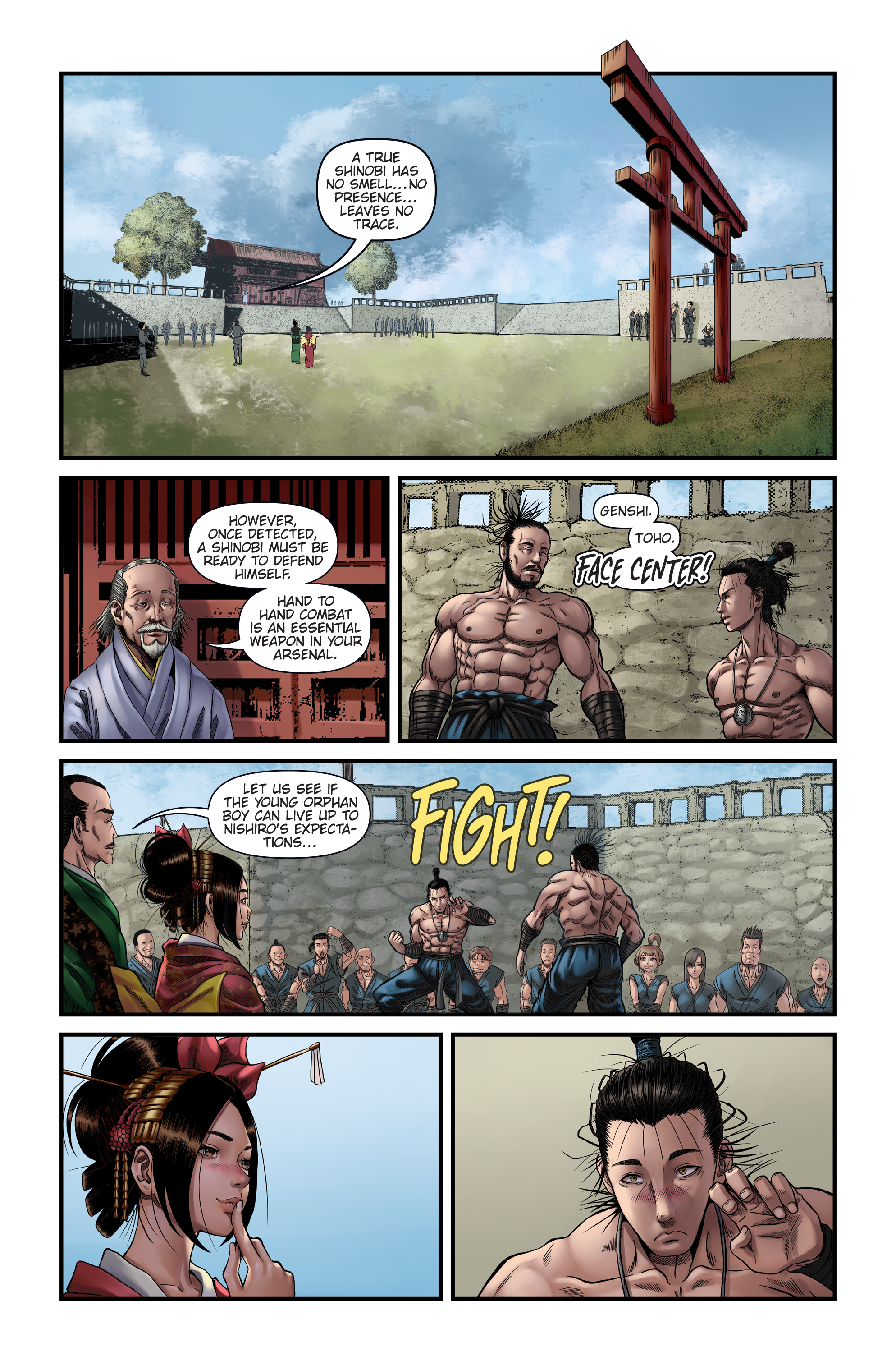 Read online Honor and Curse comic -  Issue #1 - 10