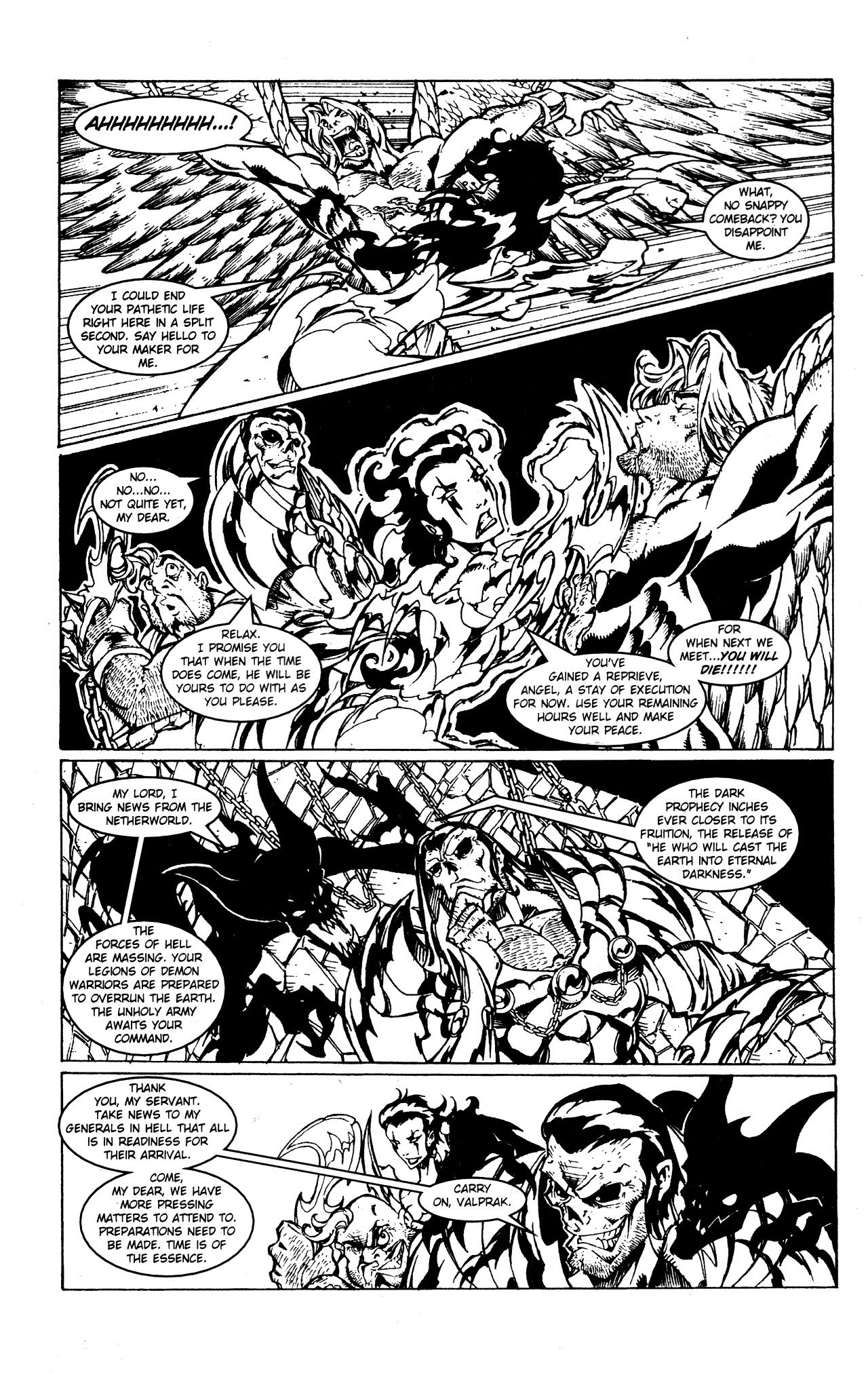 Read online Razor and Warrior Nun Areala: Dark Prophecy comic -  Issue #2 - 11
