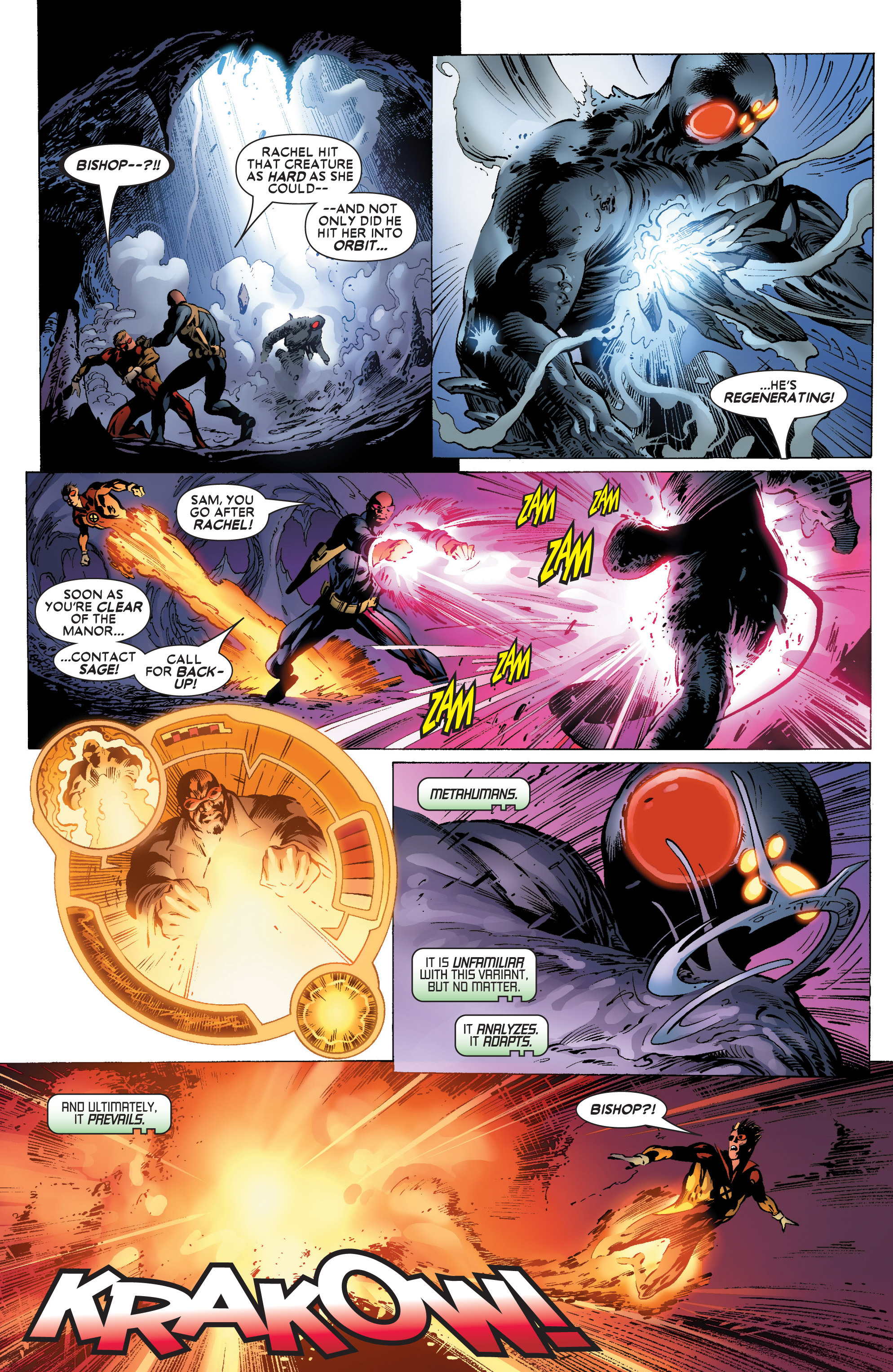 Read online Uncanny X-Men (1963) comic -  Issue #445 - 22