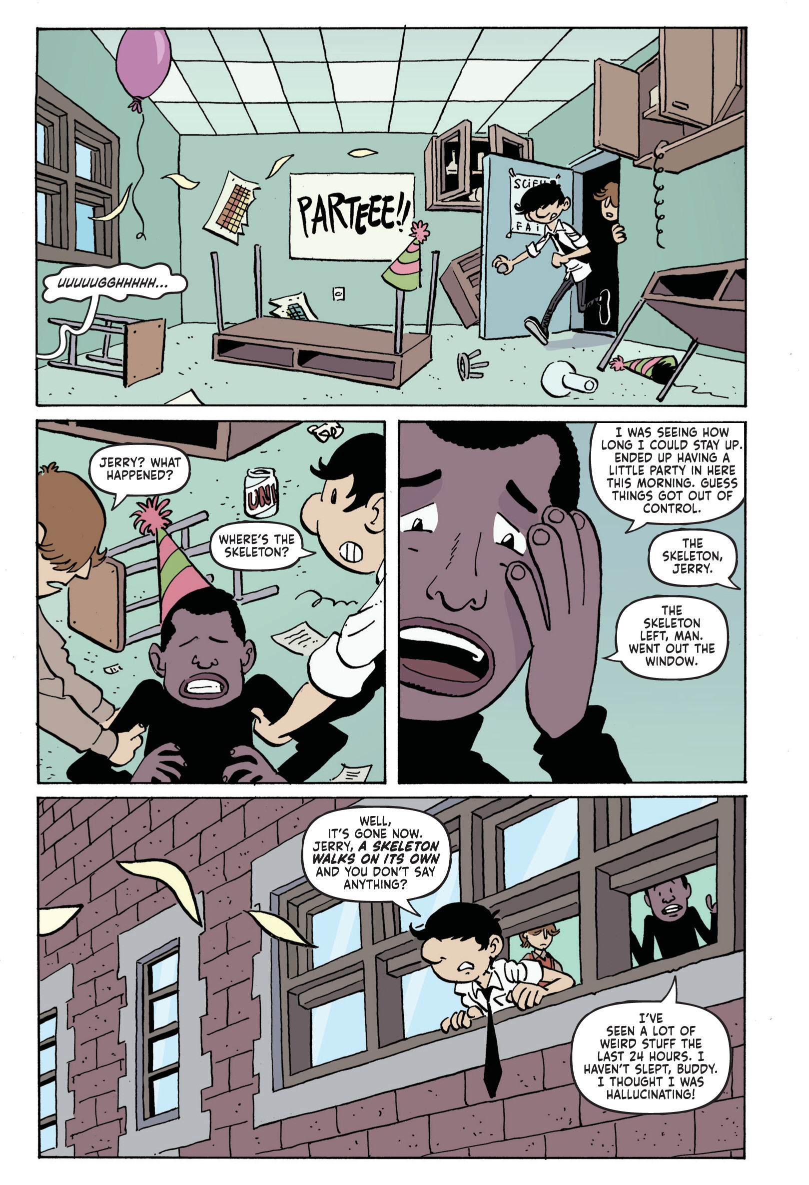 Read online Nancy Drew & the Hardy Boys: The Mystery of the Missing Adults! comic -  Issue # TPB - 28