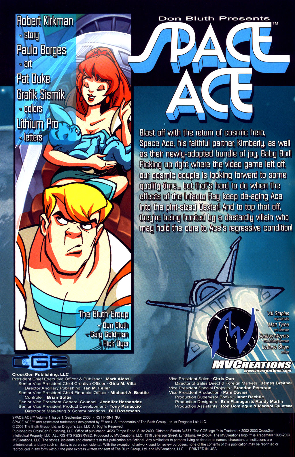 Read online Space Ace comic -  Issue #1 - 2