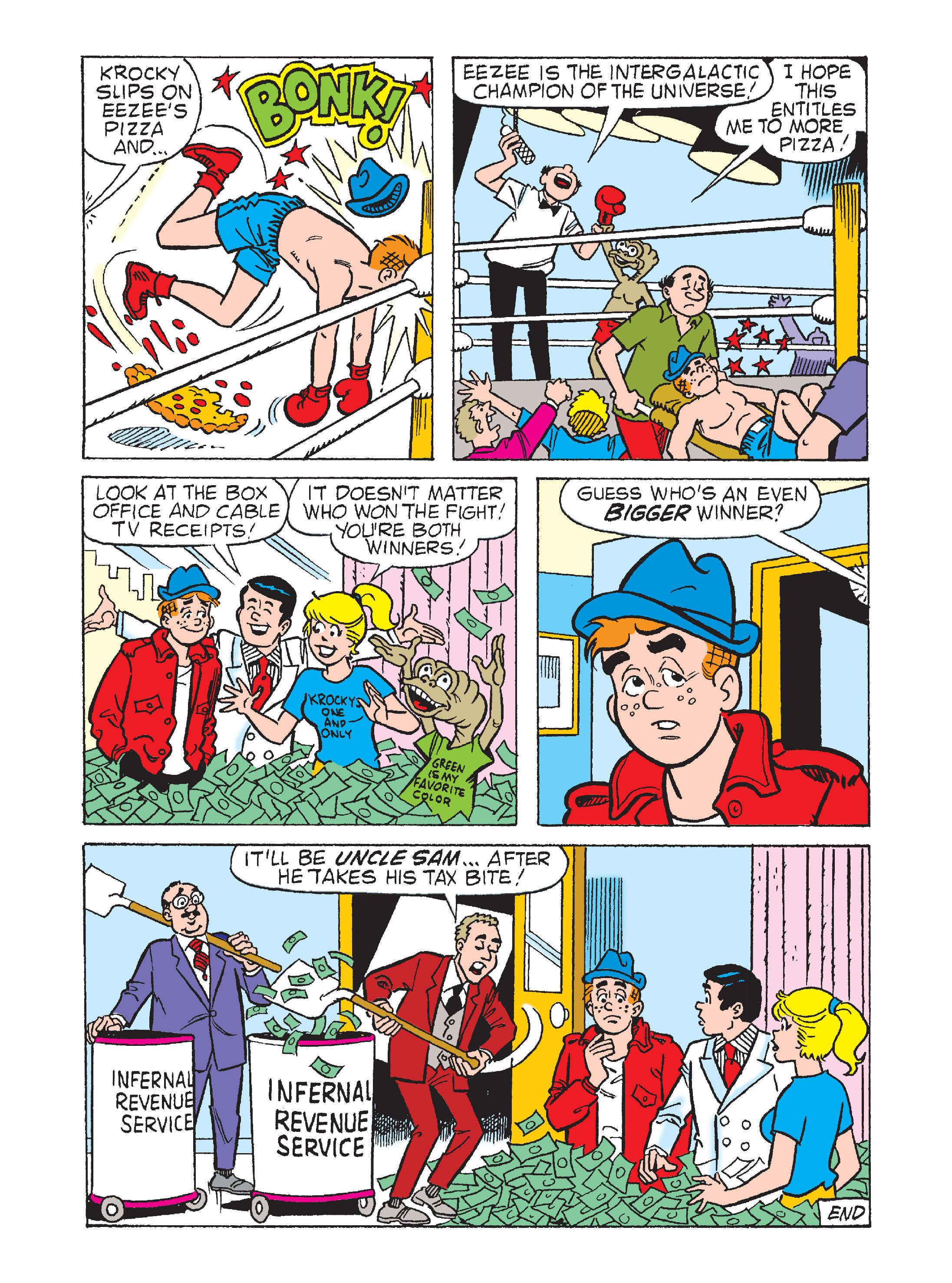 Read online Archie's Funhouse Double Digest comic -  Issue #6 - 214