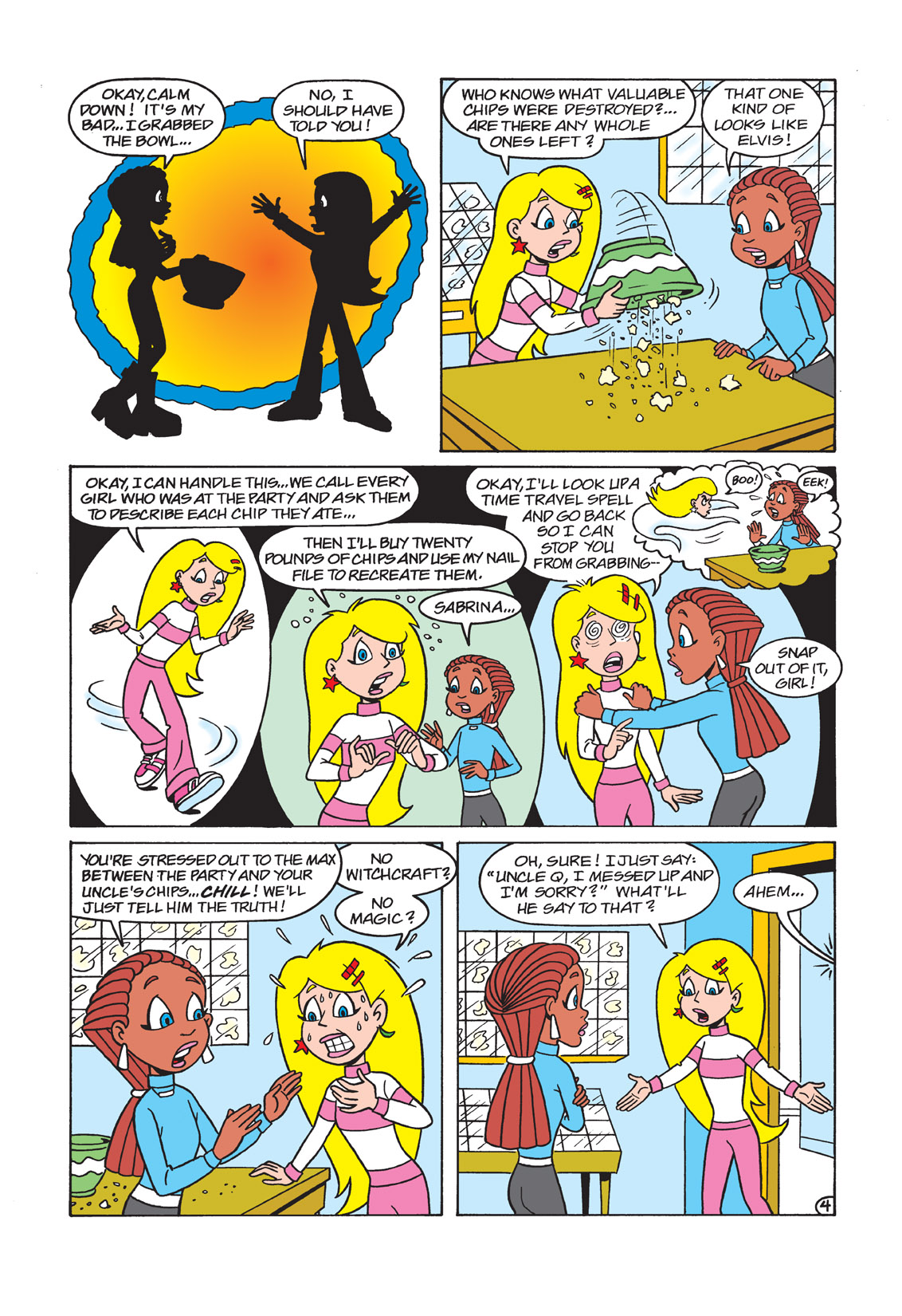 Read online Sabrina the Teenage Witch (2000) comic -  Issue #4 - 17
