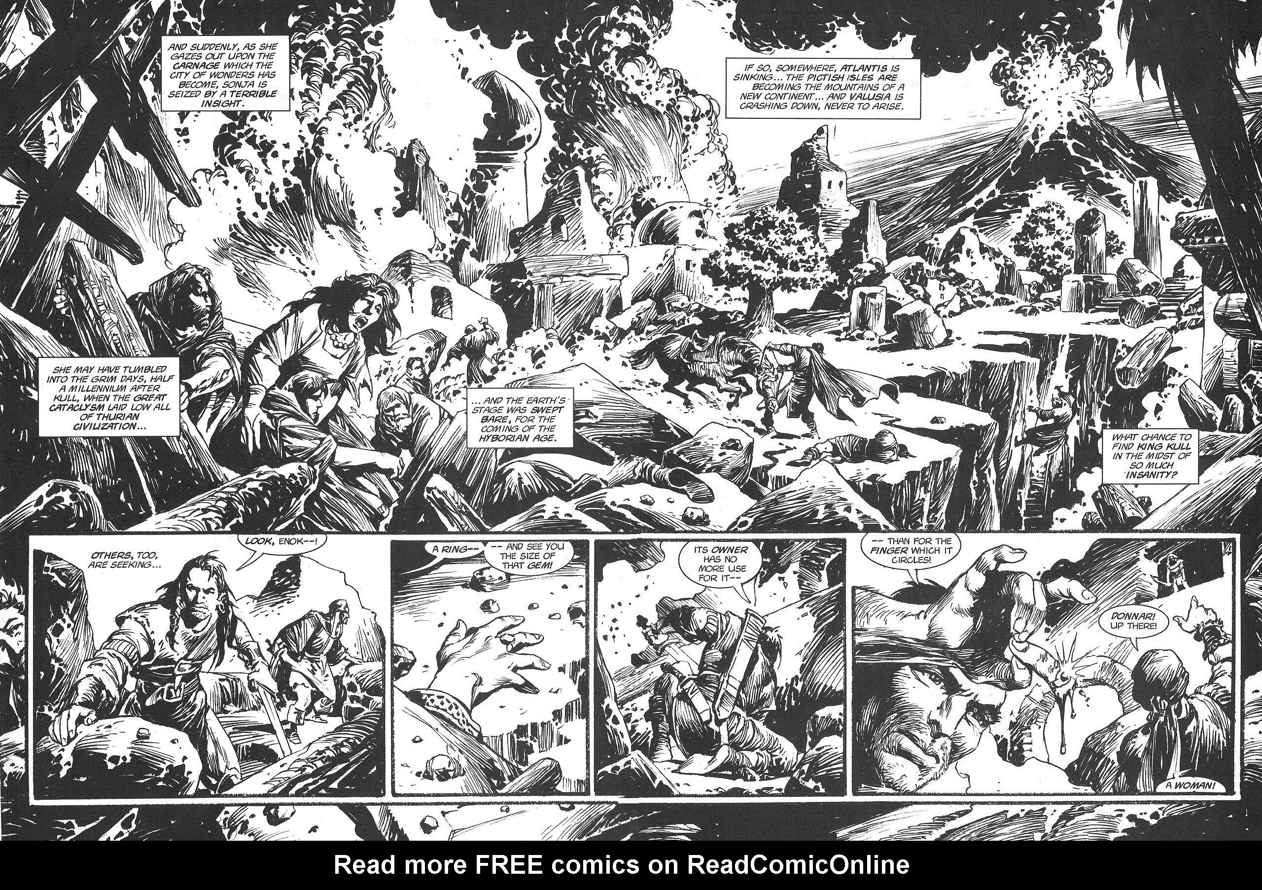 Read online The Savage Sword Of Conan comic -  Issue #226 - 35