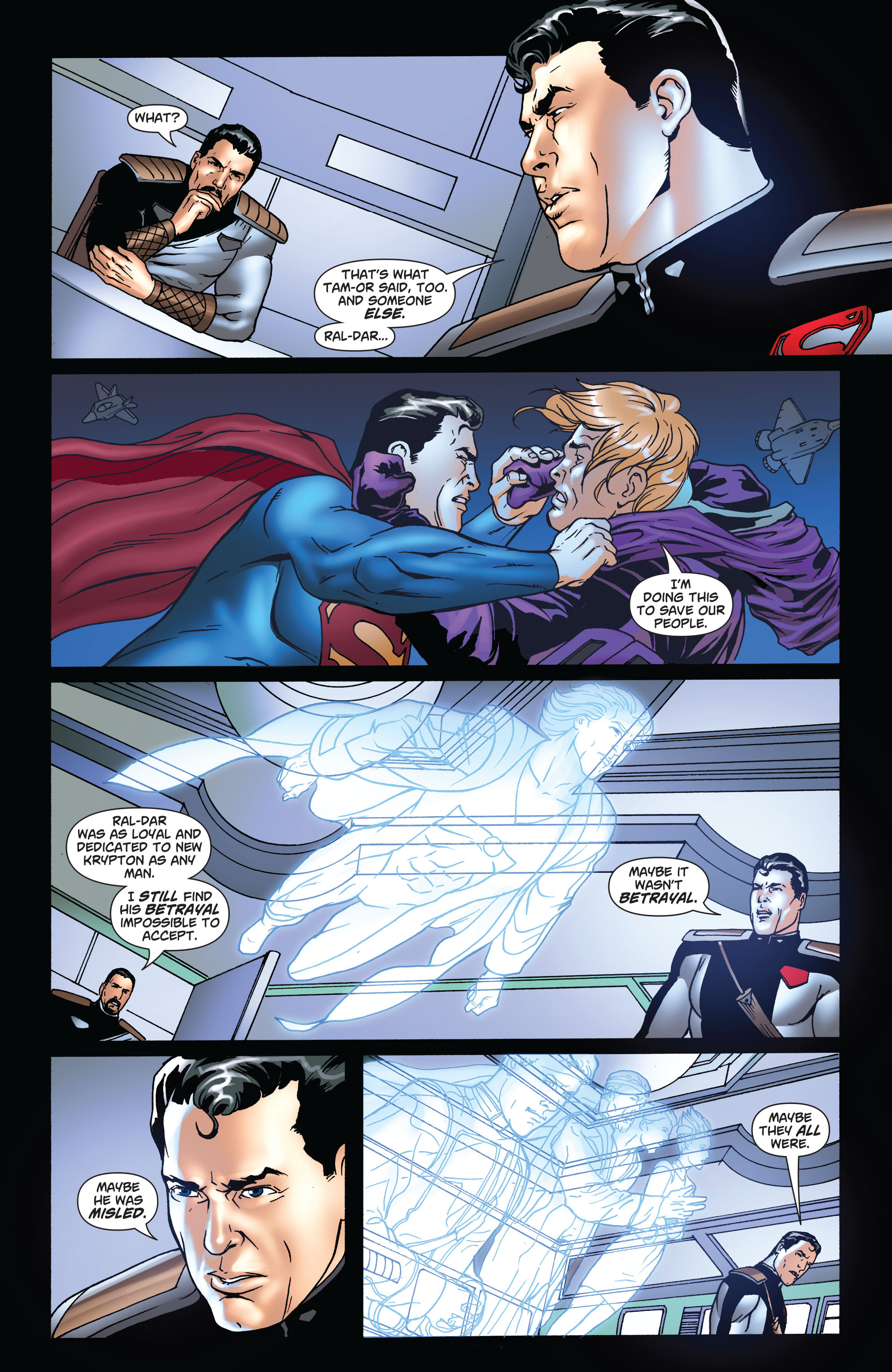Read online Superman: New Krypton comic -  Issue # TPB 4 - 135