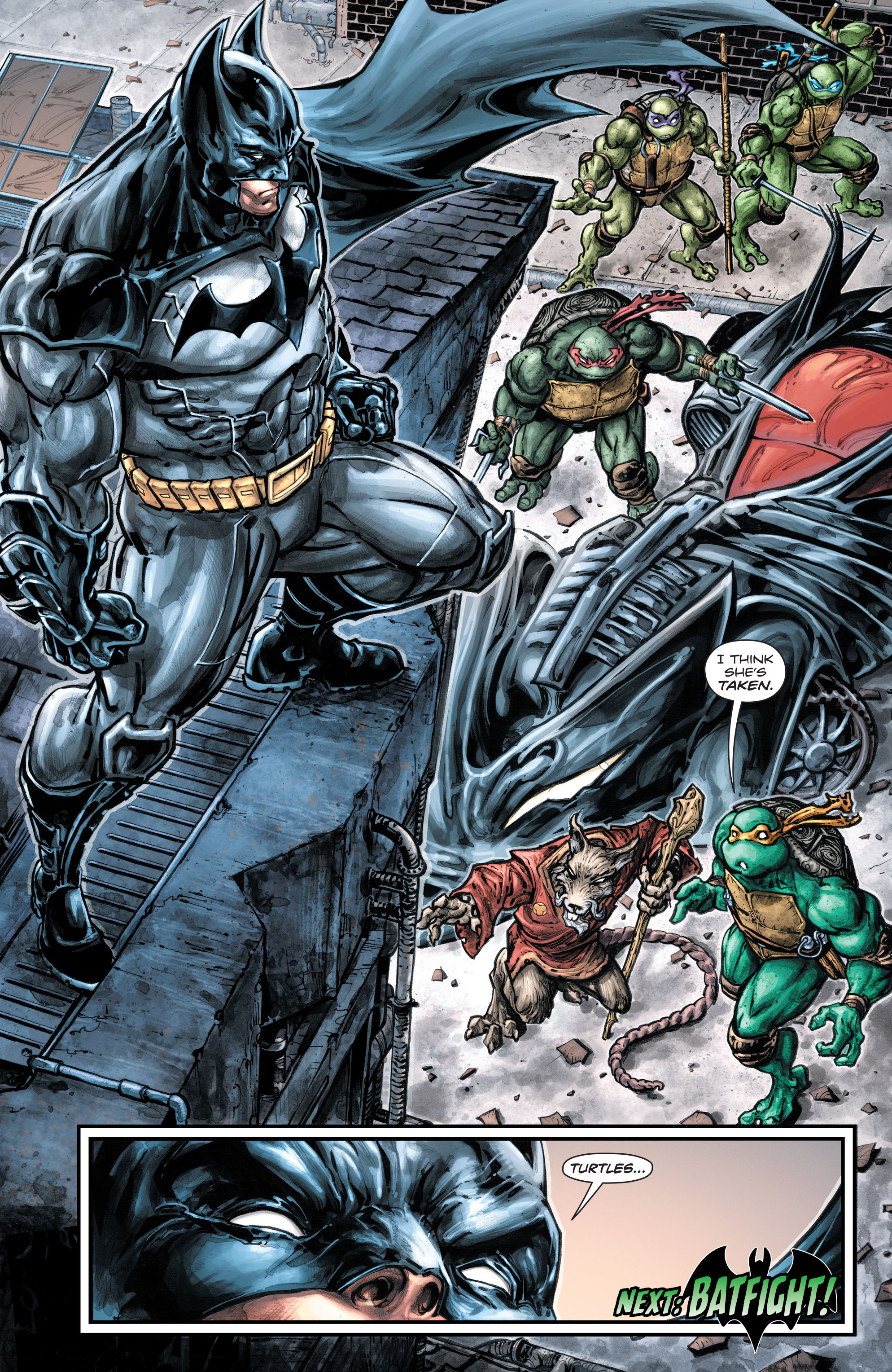 Read online Batman/Teenage Mutant Ninja Turtles comic -  Issue #1 - 21