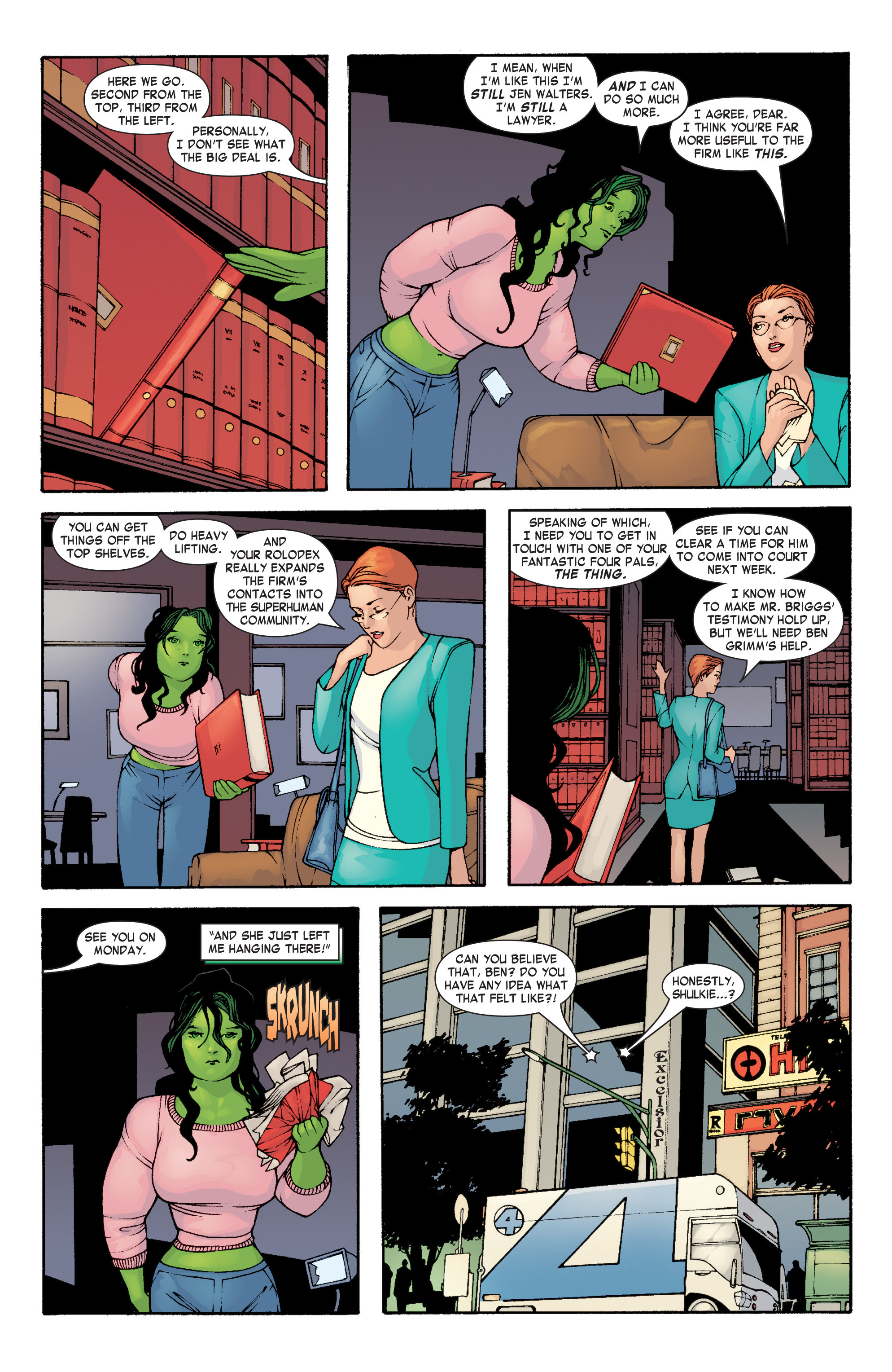 Read online She-Hulk (2004) comic -  Issue #3 - 7
