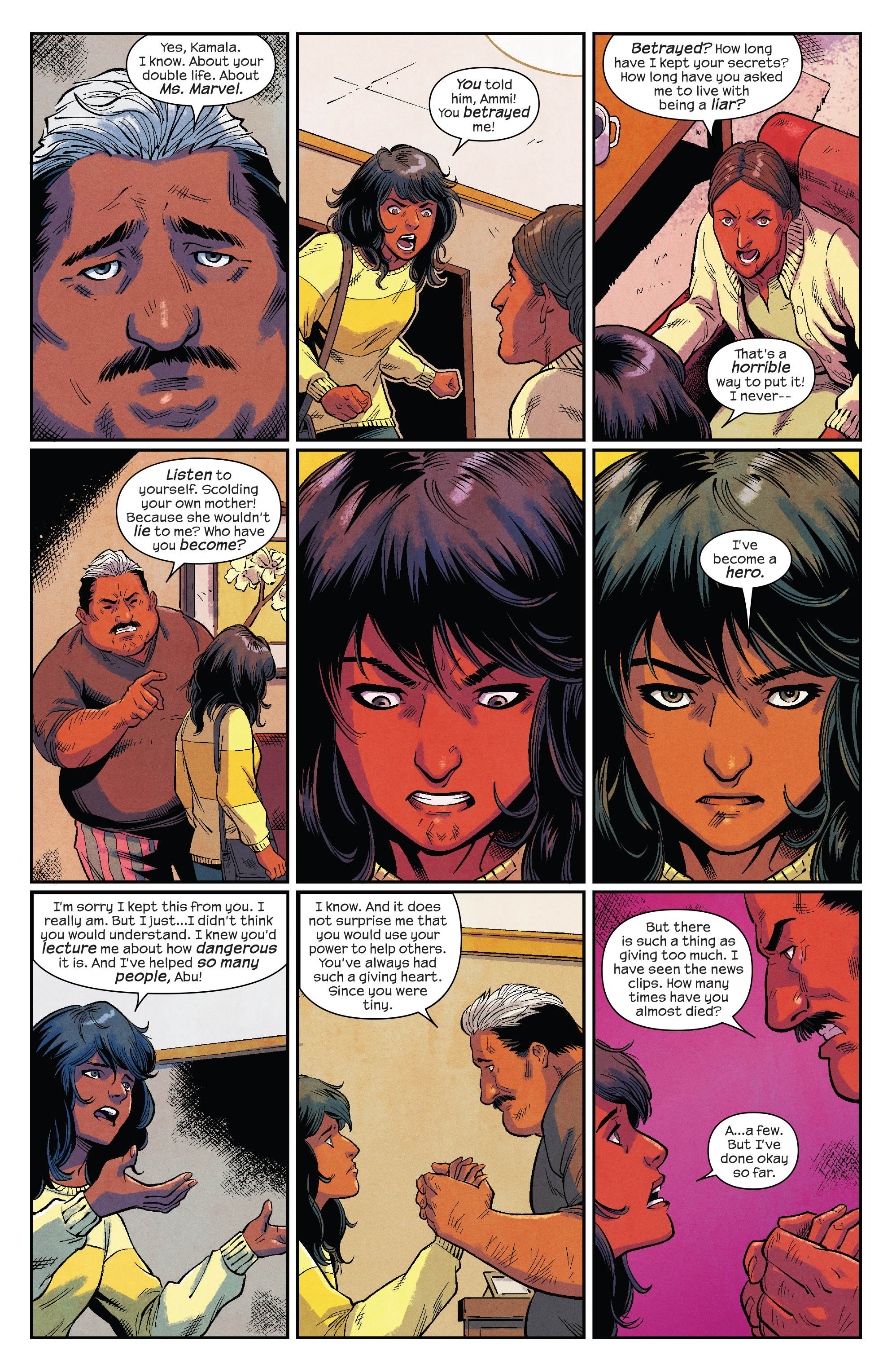 Read online Magnificent Ms. Marvel comic -  Issue # _Director 's Cut - 11