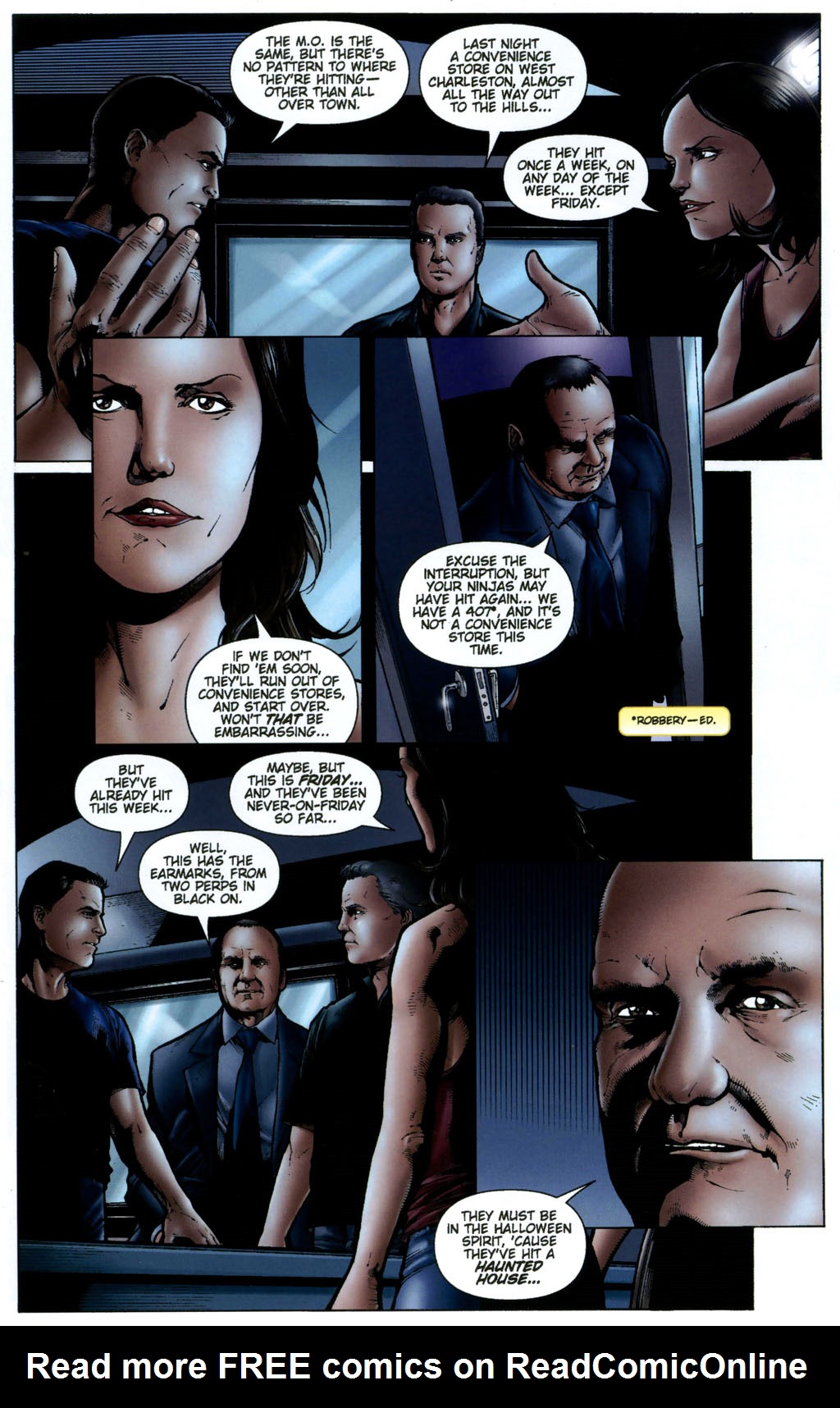 Read online CSI: Crime Scene Investigation: Demon House comic -  Issue #1 - 8