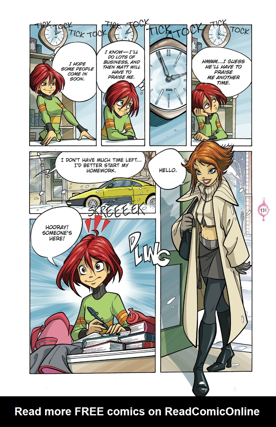 Read online W.i.t.c.h. Graphic Novels comic -  Issue # TPB 2 - 132