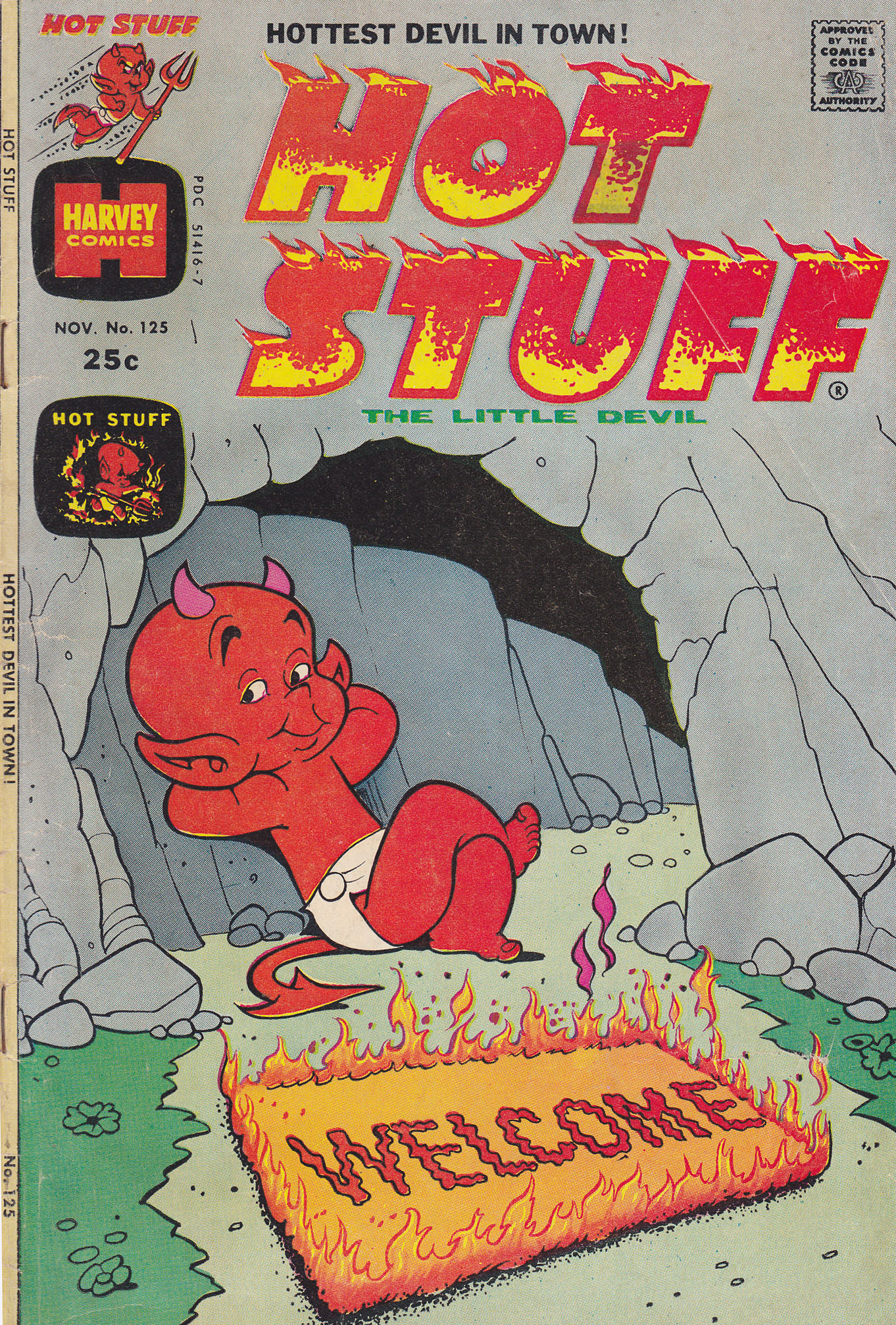 Read online Hot Stuff, the Little Devil comic -  Issue #125 - 1