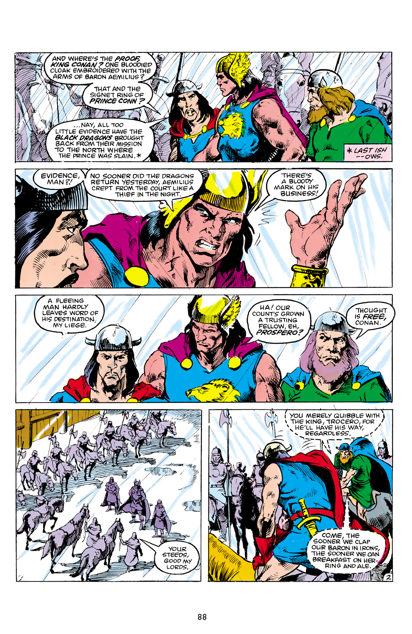 Read online The Chronicles of King Conan comic -  Issue # TPB 5 (Part 1) - 89