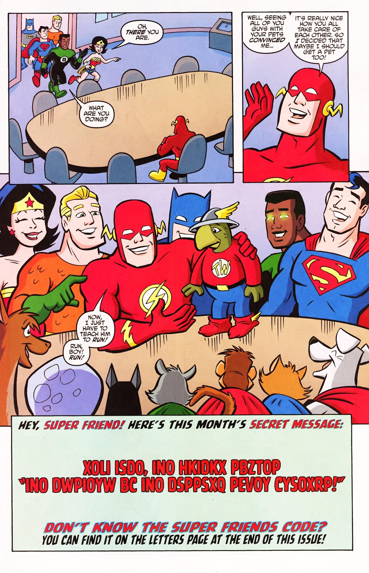 Read online Super Friends comic -  Issue #14 - 31